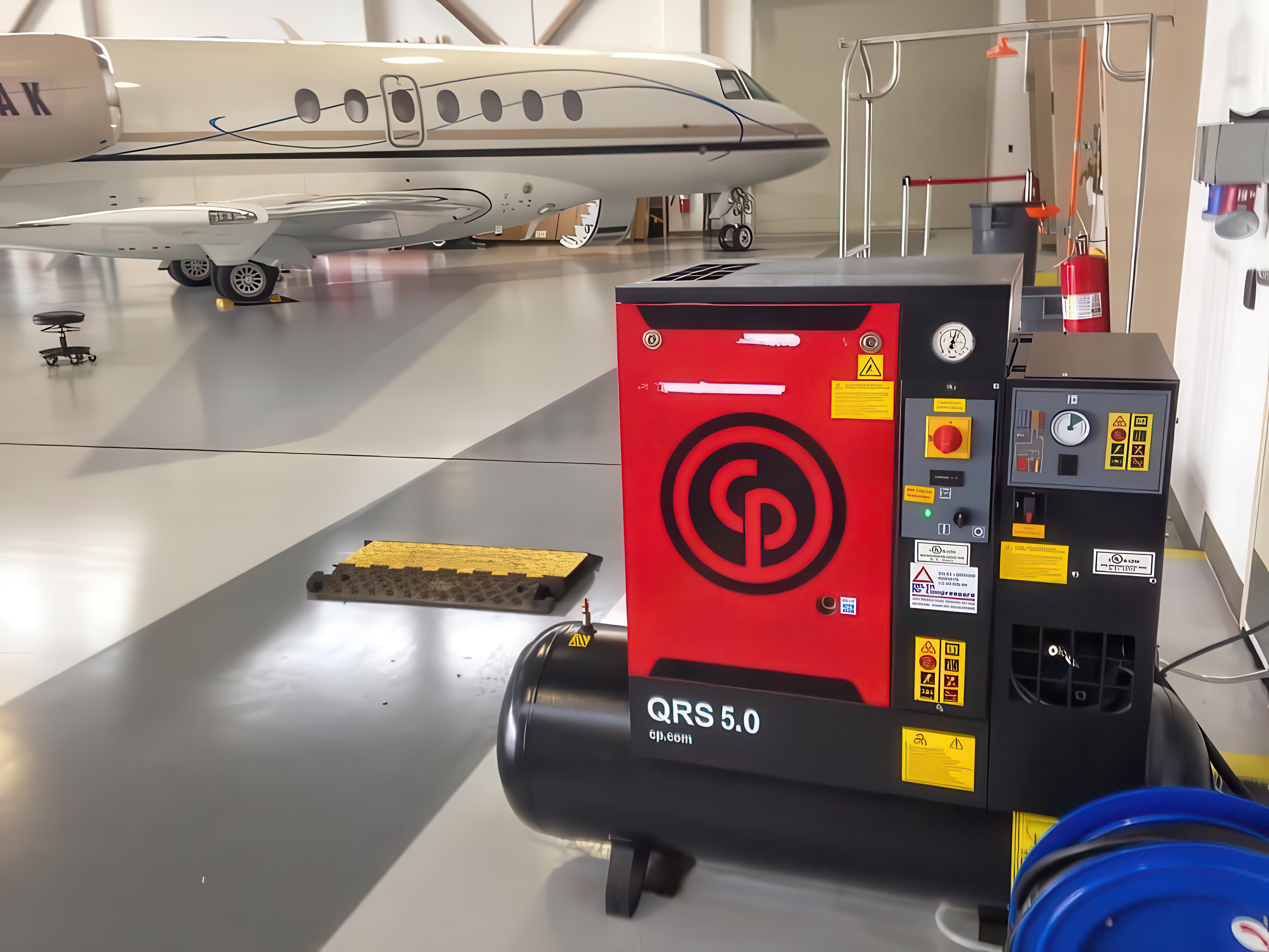 Chicago Pneumatic QRS Rotary-Screw Air Compressor