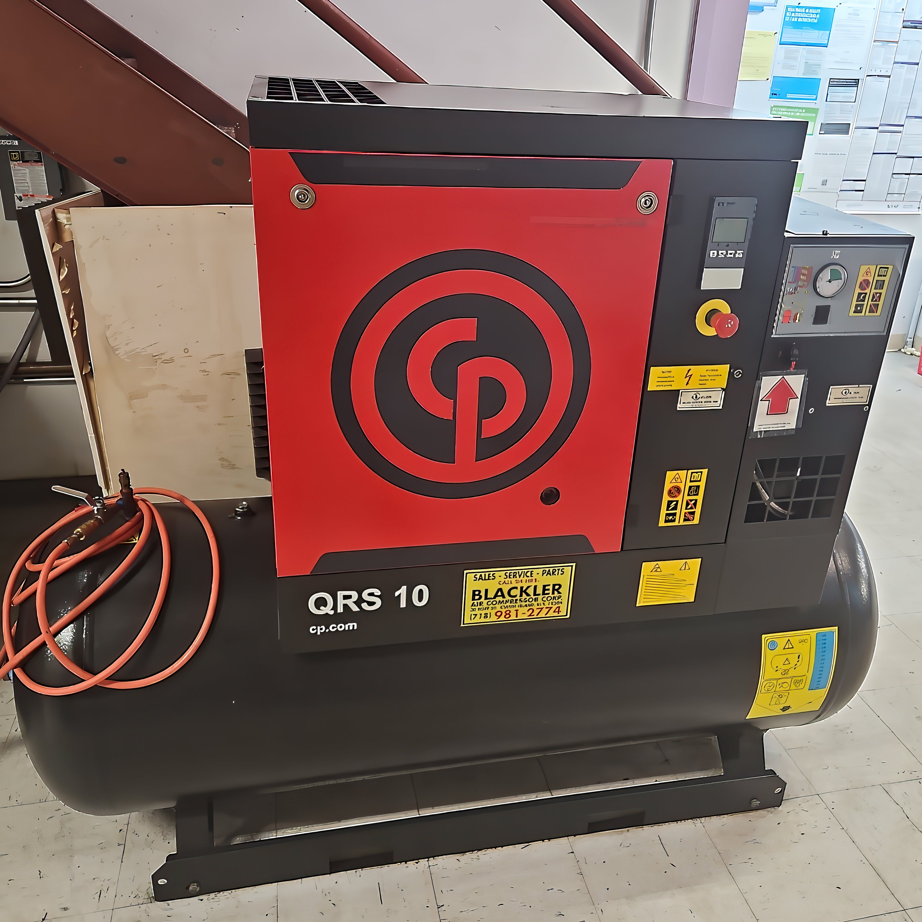 Chicago Pneumatic QRS Rotary-Screw Air Compressor