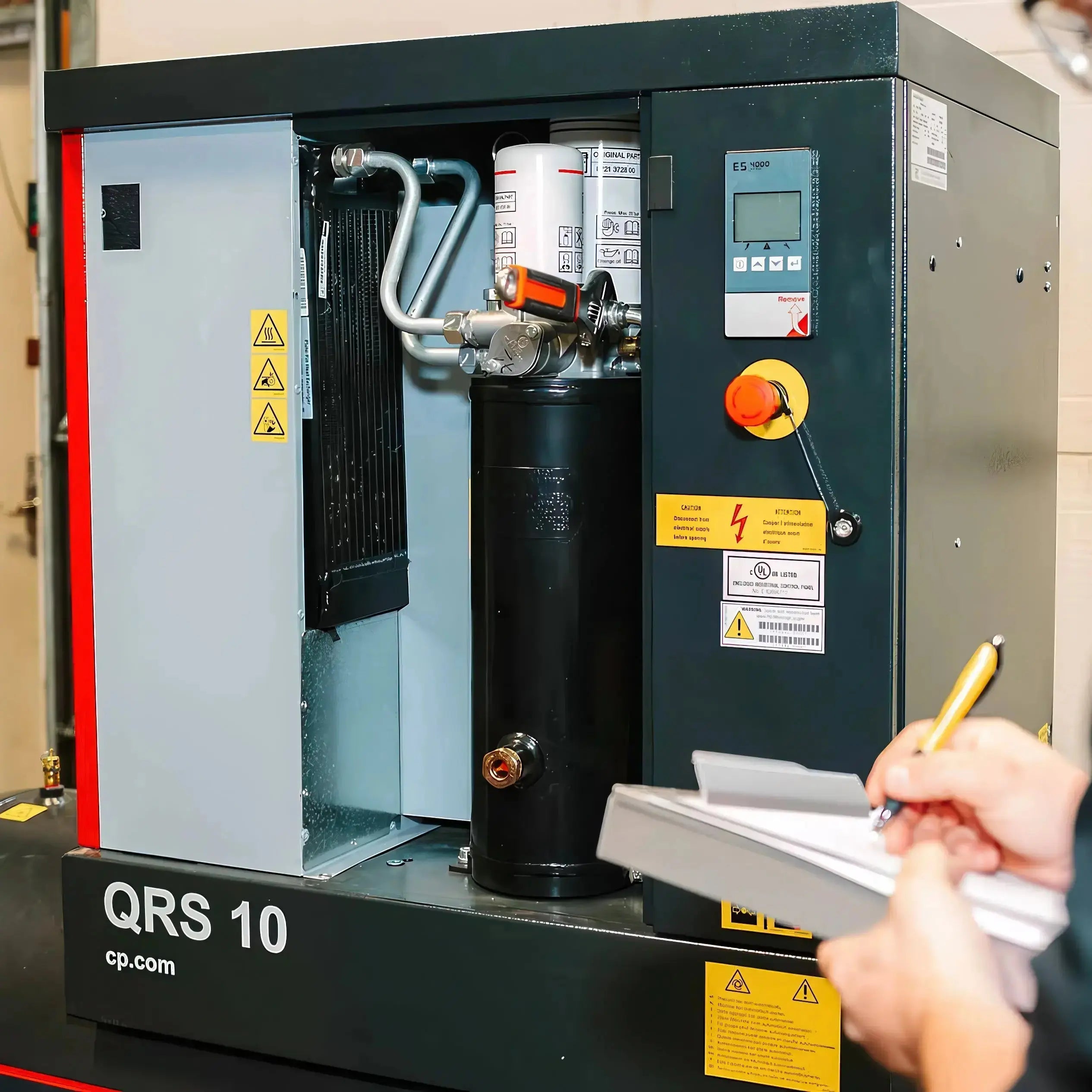 Reliable Chicago Pneumatic QRS Rotary Screw Air Compressor