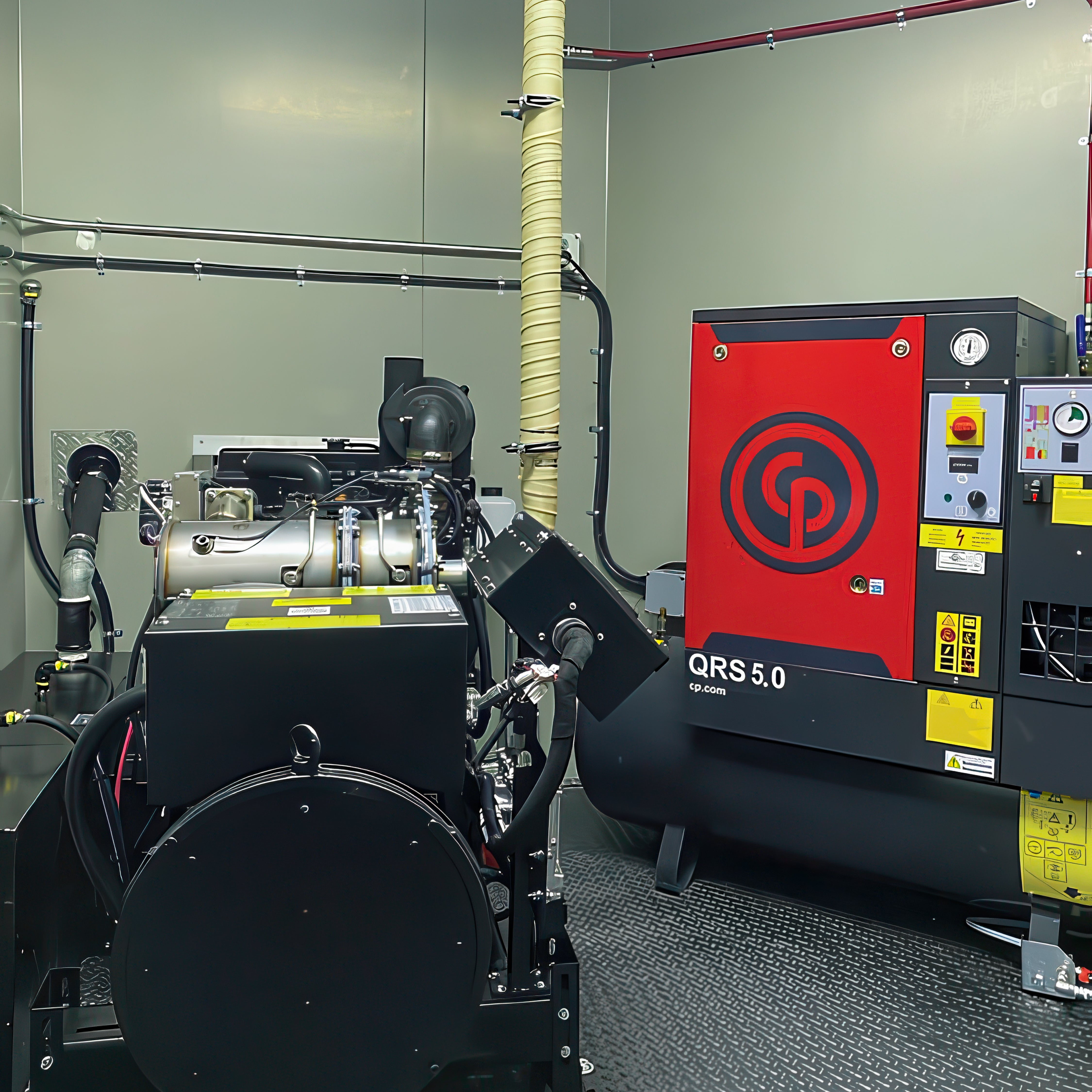 Chicago Pneumatic QRS Rotary-Screw Air Compressor