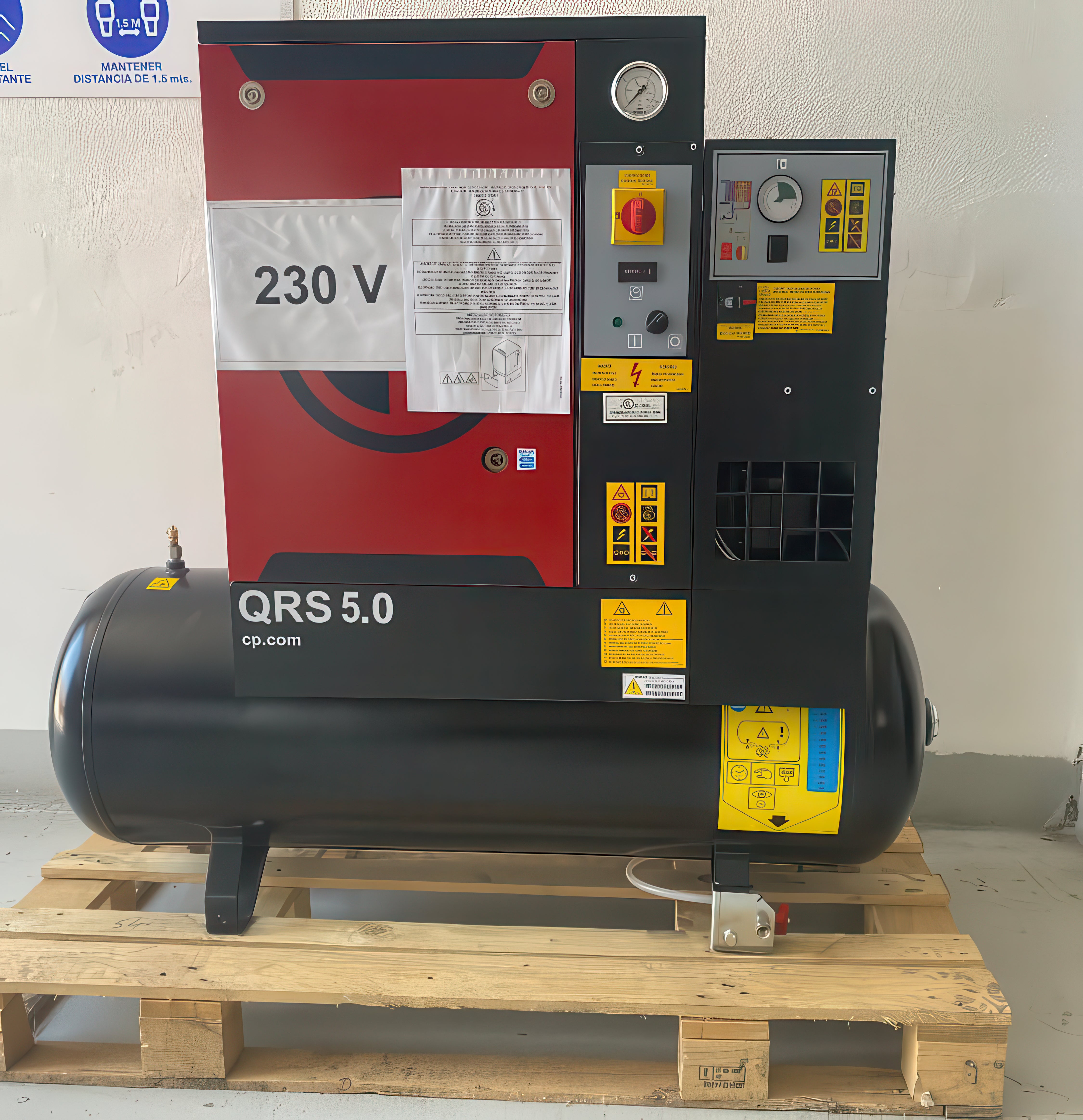 Chicago Pneumatic QRS Rotary-Screw Air Compressor