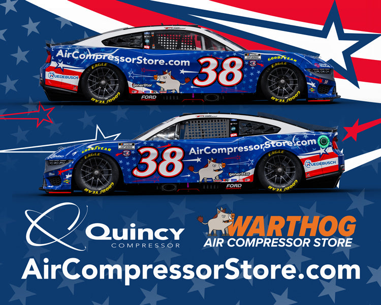 Todd Gilliland #38 Warthog Air Compressor Store Tee And Hero Card