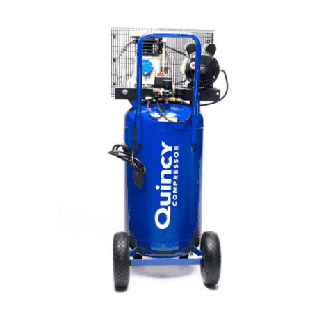 2 HP 135PSI Single Stage Vertical Portable Reciprocating Air Compressor By Quincy