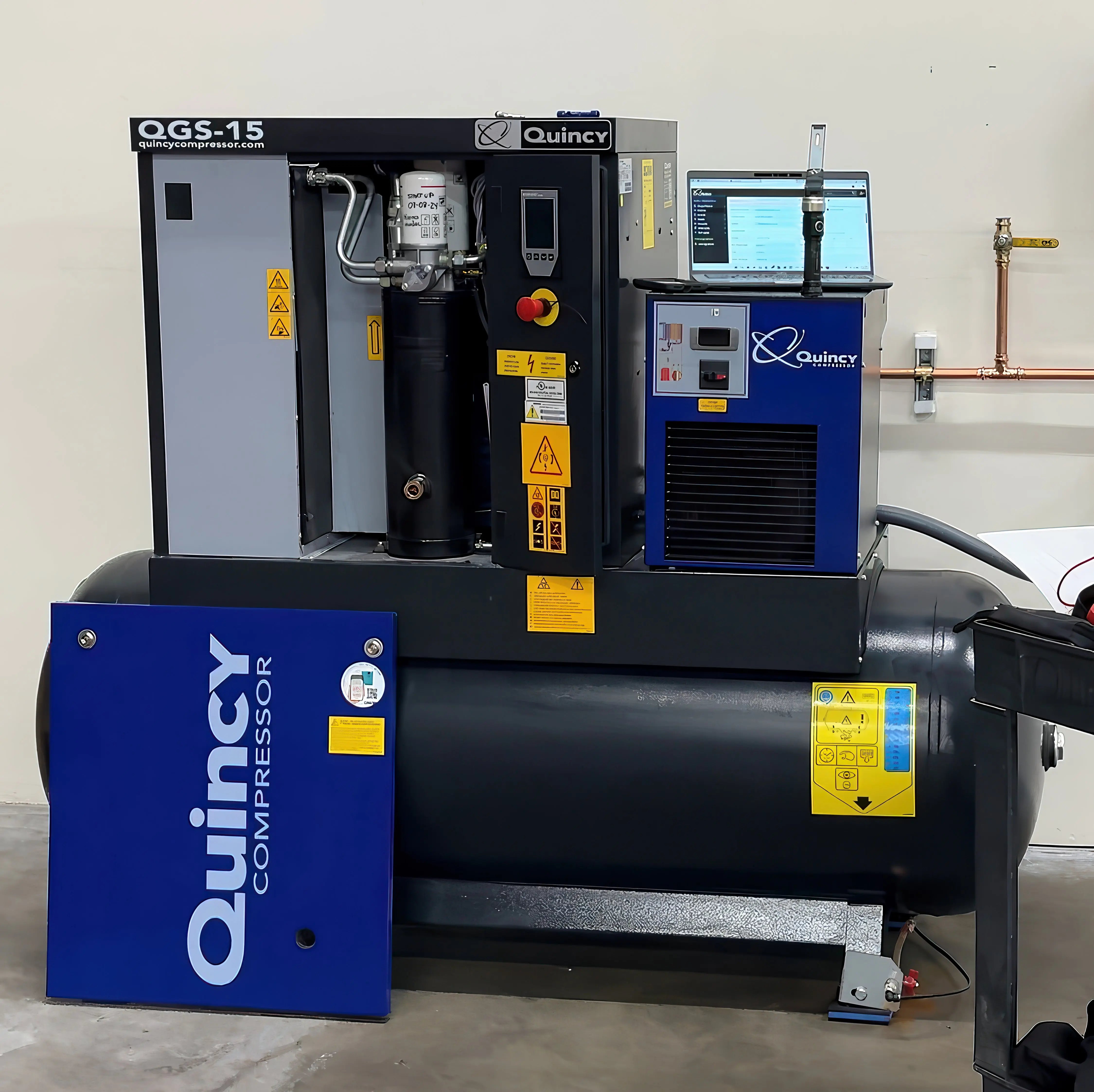 Quincy Rotary Screw Compressor- QGS Series - Warthog Air