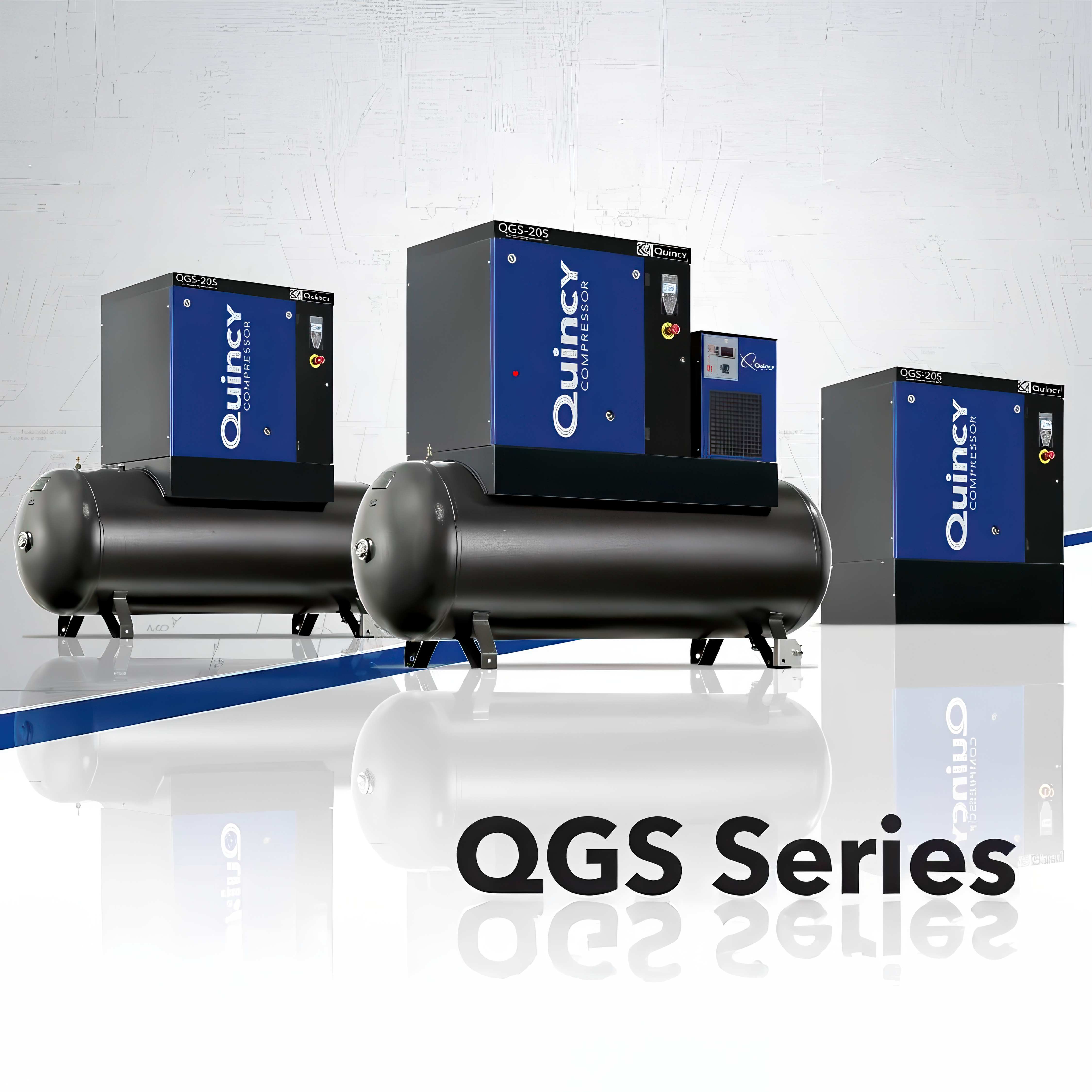 Quincy QGS Rotary Screw Compressor