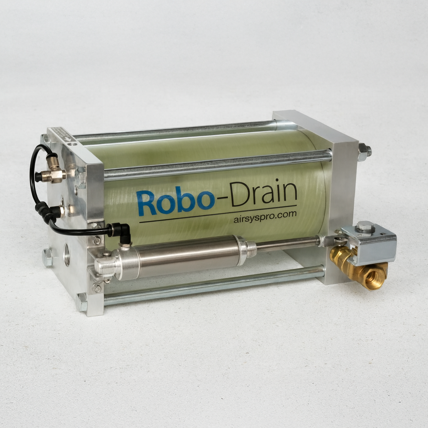 Air System Products Stainless-Steel Robo-Drain w/Test Button (RD11-T-SS)