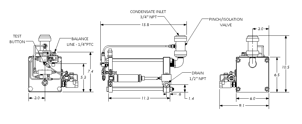 Air System Products Robo-Drain for Vacuum Systems (RD11-VAC)