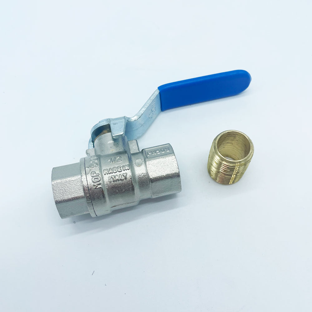 FNPT to MNPT Ball Valve by Prevost (Full Flow)