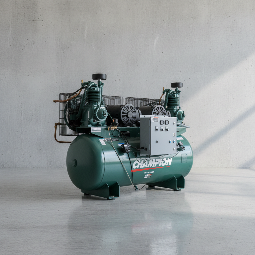 Champion Duplex R-Series Piston Air Compressor