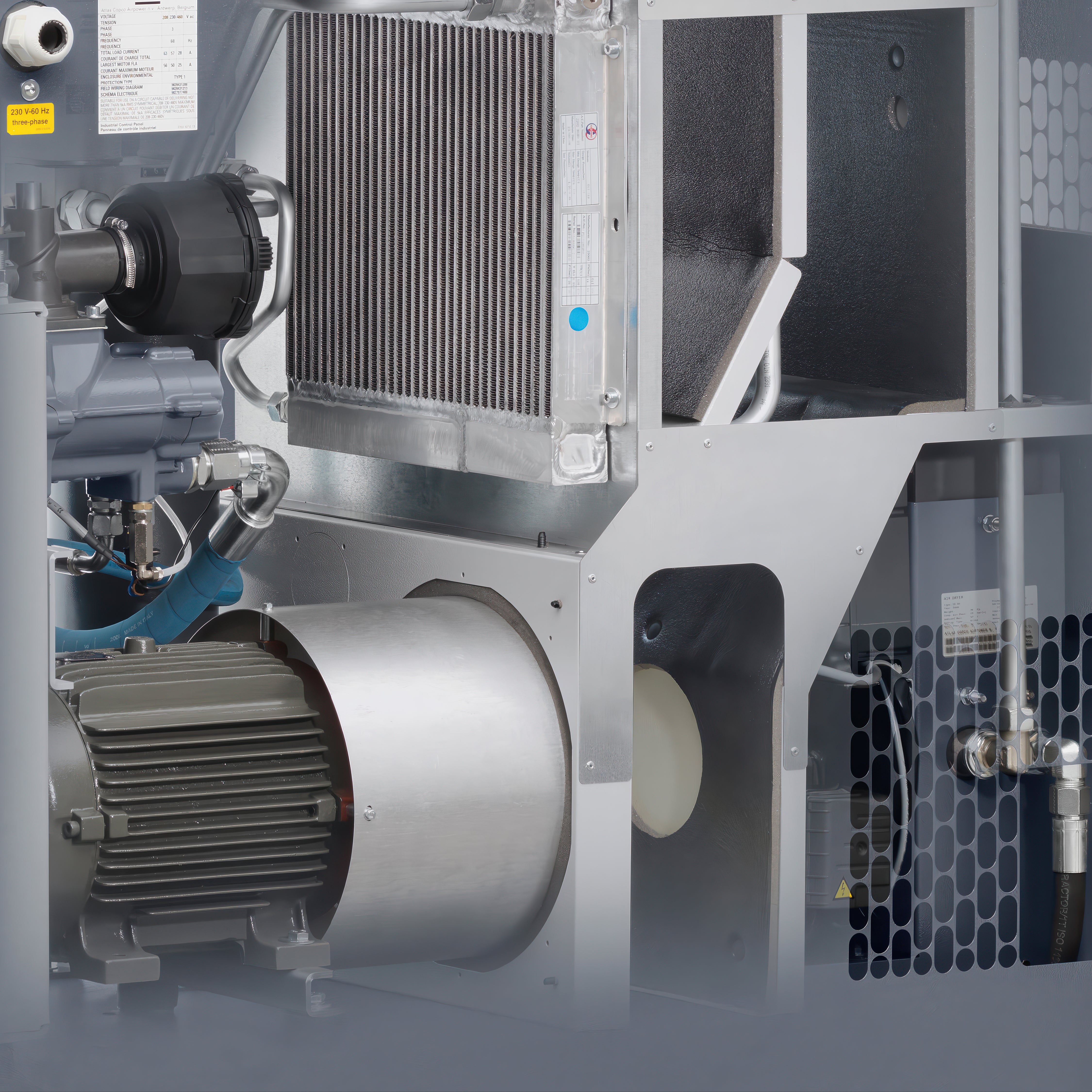 Atlas Copco GA5 - GA11 Oil-Injected Rotary Screw Air Compressor