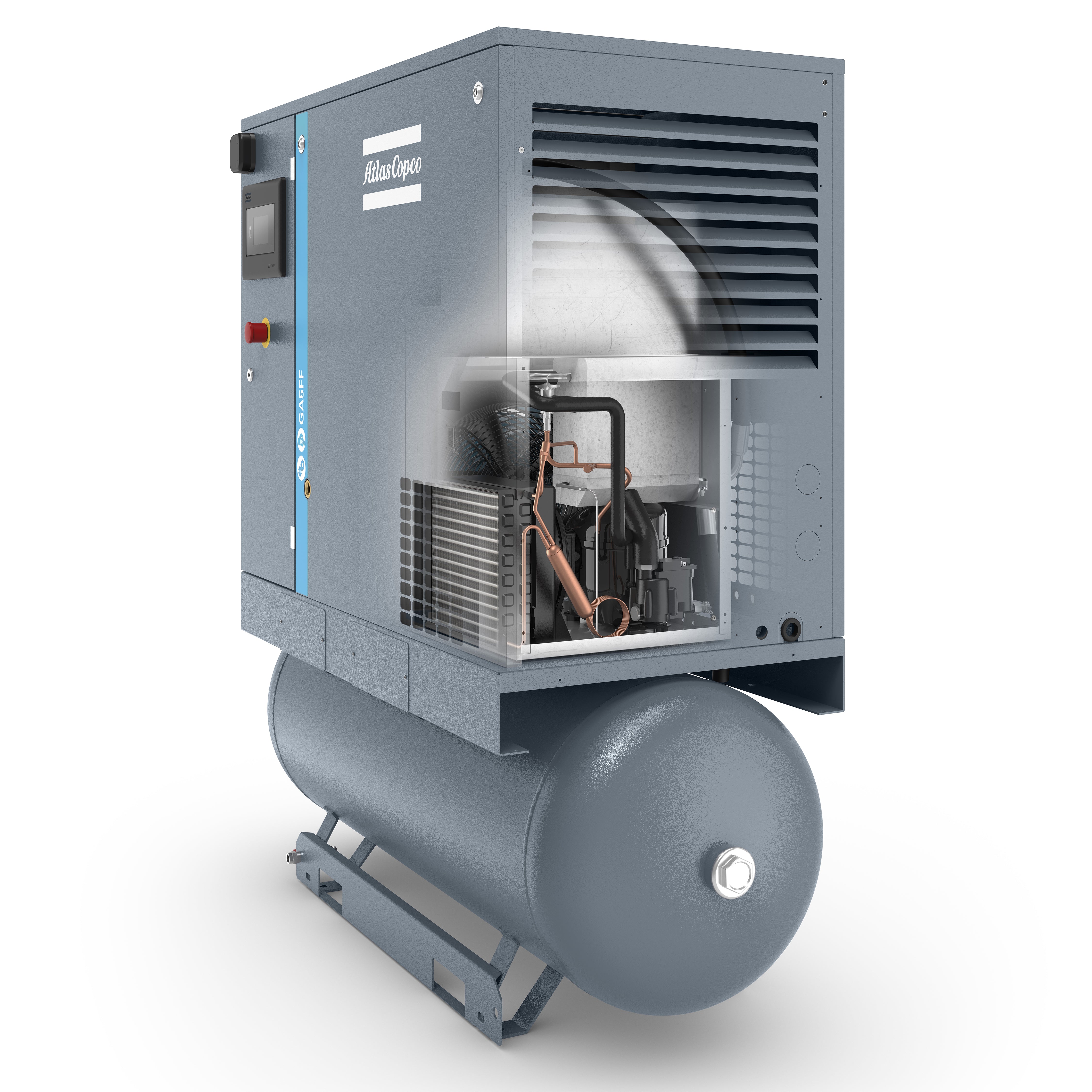 Atlas Copco GA5 - GA11 Oil-Injected Rotary Screw Air Compressor