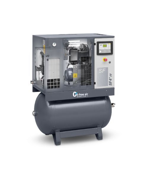SF+2-6 Oil Free Mono Scroll Compressor By Atlas Copco