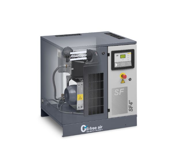 SF+2-6 Oil Free Mono Scroll Compressor By Atlas Copco
