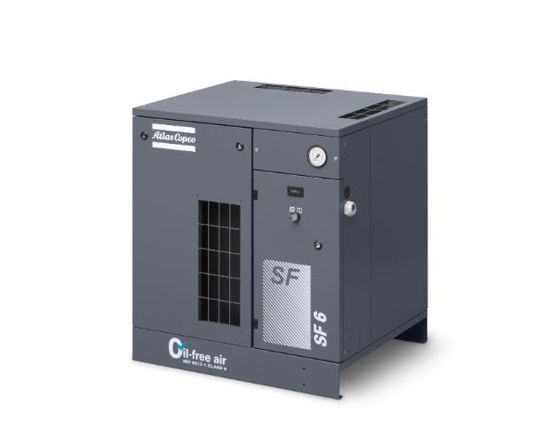 SF+2-6 Oil Free Mono Scroll Compressor By Atlas Copco