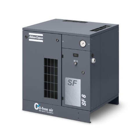 SF+2-6 Oil Free Mono Scroll Compressor By Atlas Copco