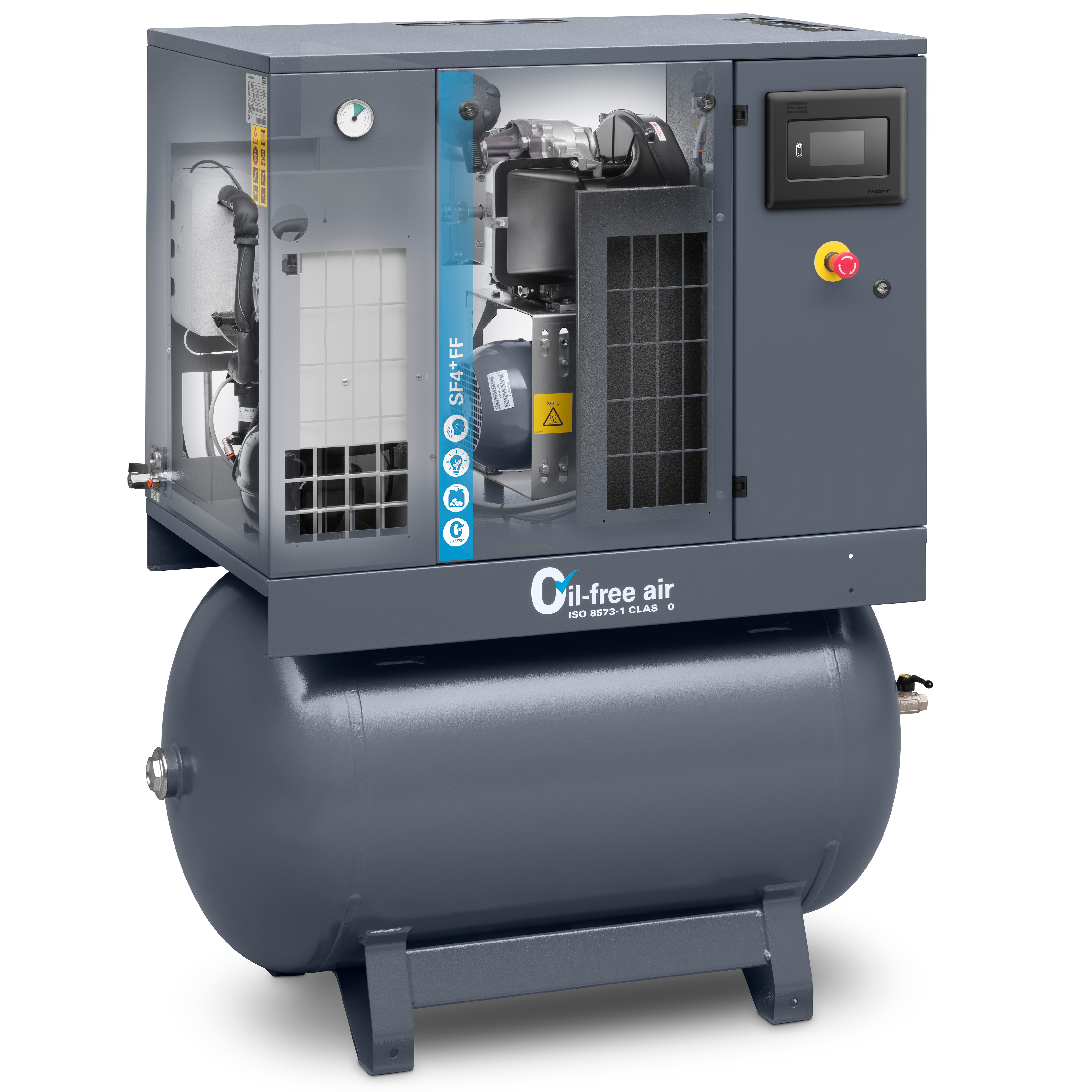 Atlas Copco SF+2-6 Oil Free Mono Scroll Compressor