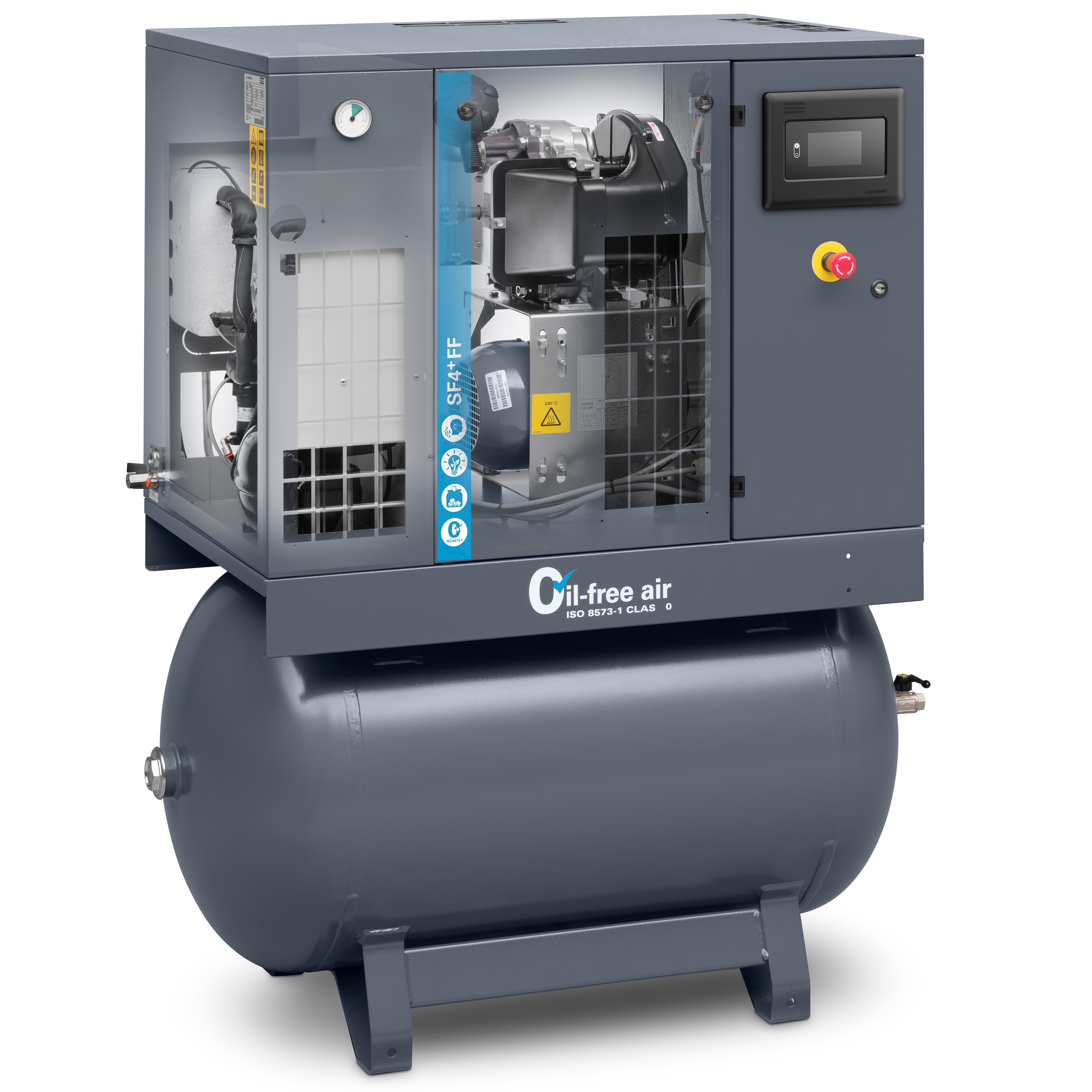 Atlas Copco SF+2-6 Oil Free Mono Scroll Compressor
