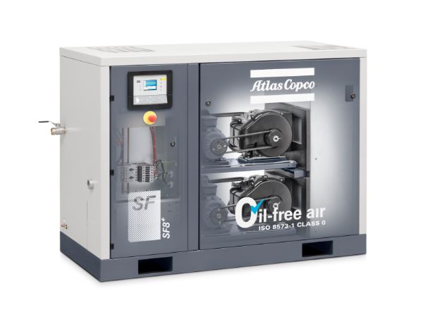 SF+2-6 Oil Free Mono Scroll Compressor By Atlas Copco