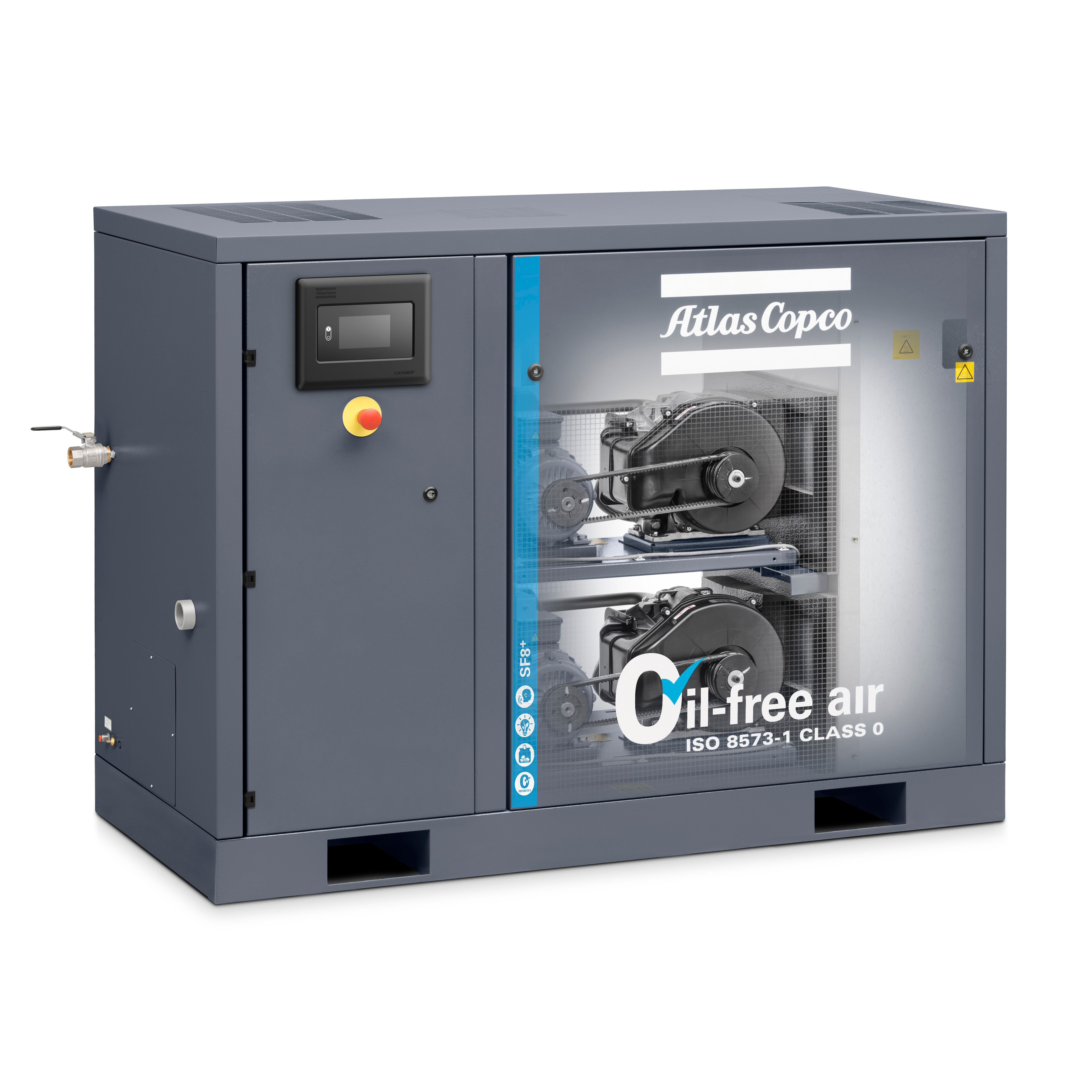 SF+8-22 Oil Free Multi Scroll Compressor By Atlas Copco