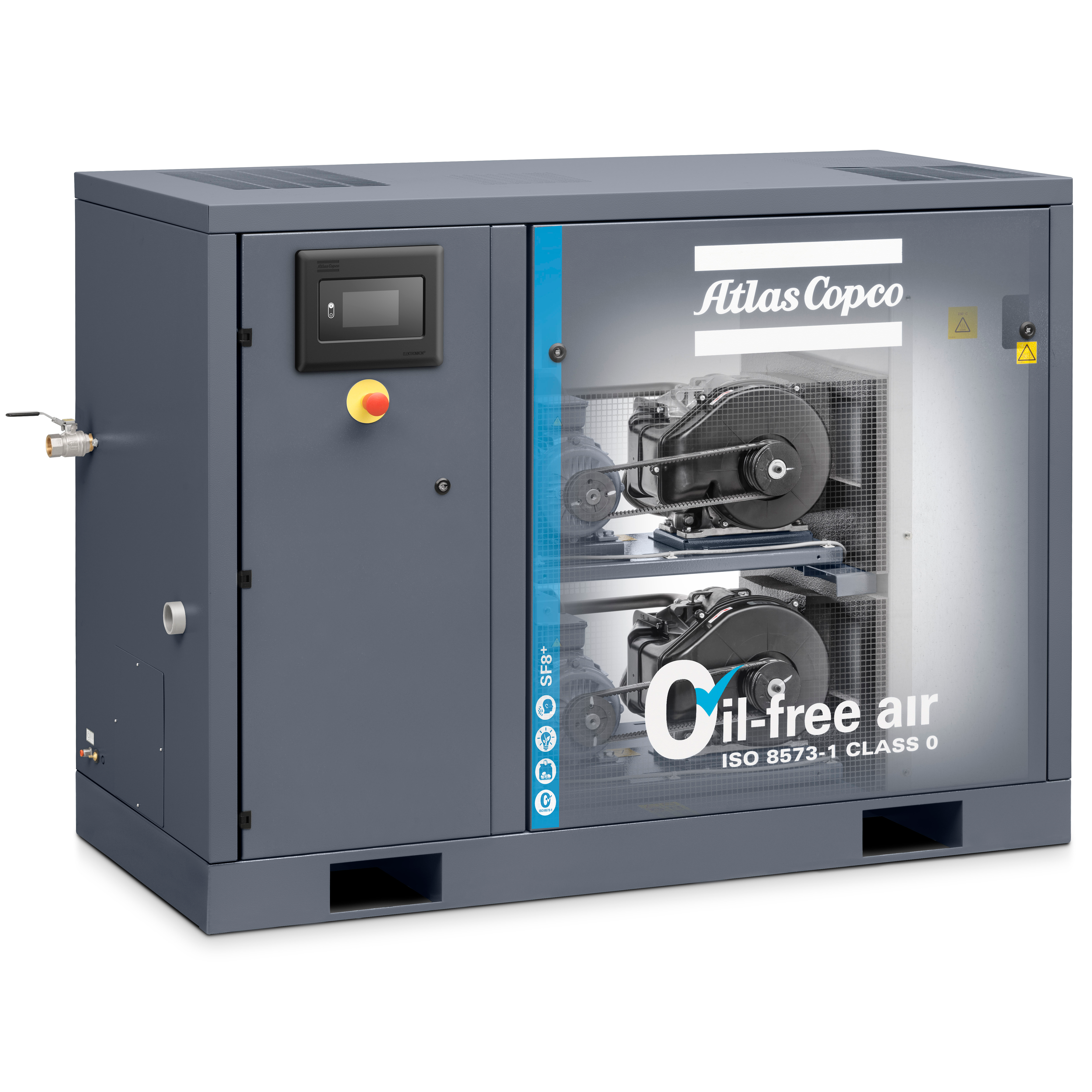 SF+8-22 Oil Free Multi Scroll Compressor By Atlas Copco