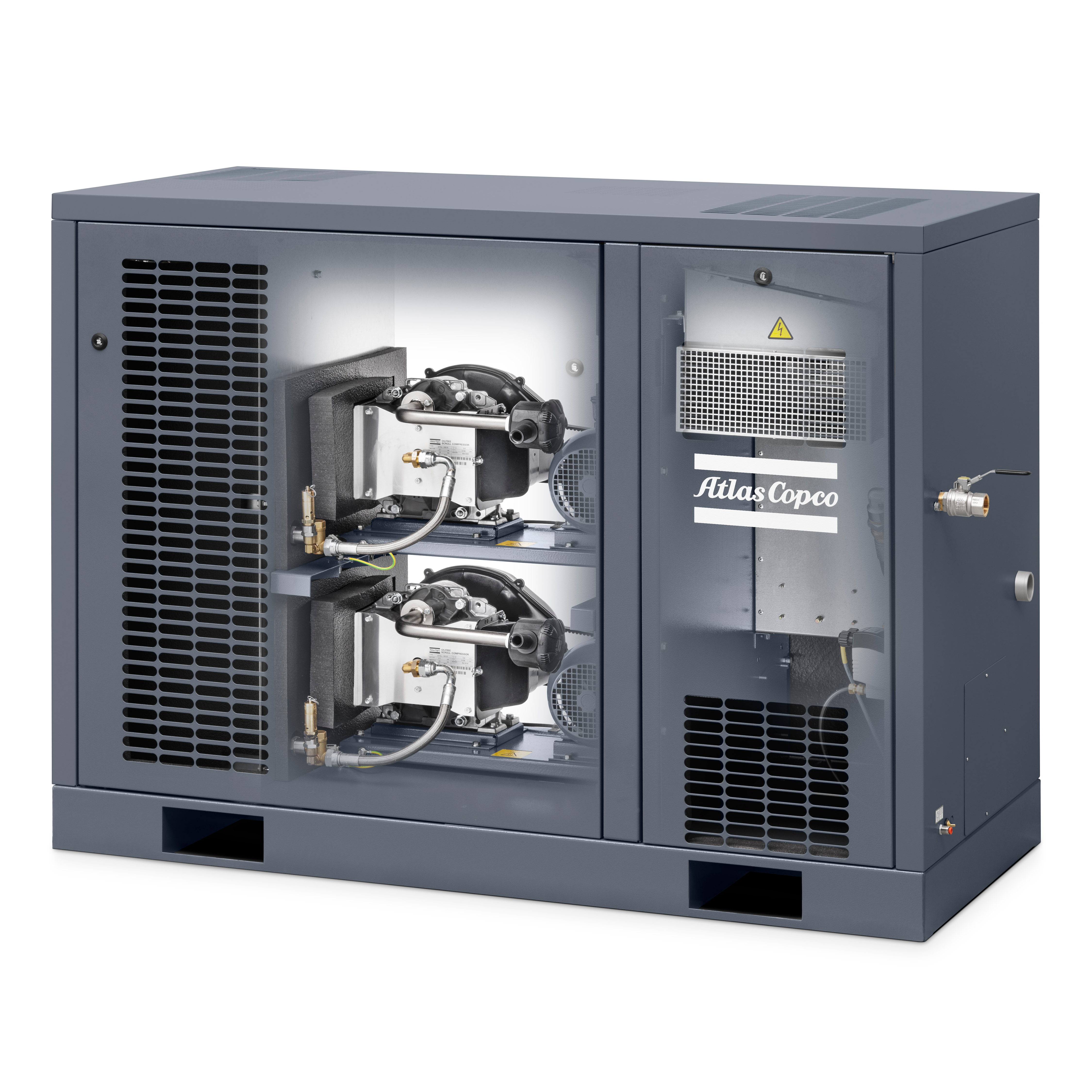 SF+8-22 Oil Free Multi Scroll Compressor By Atlas Copco