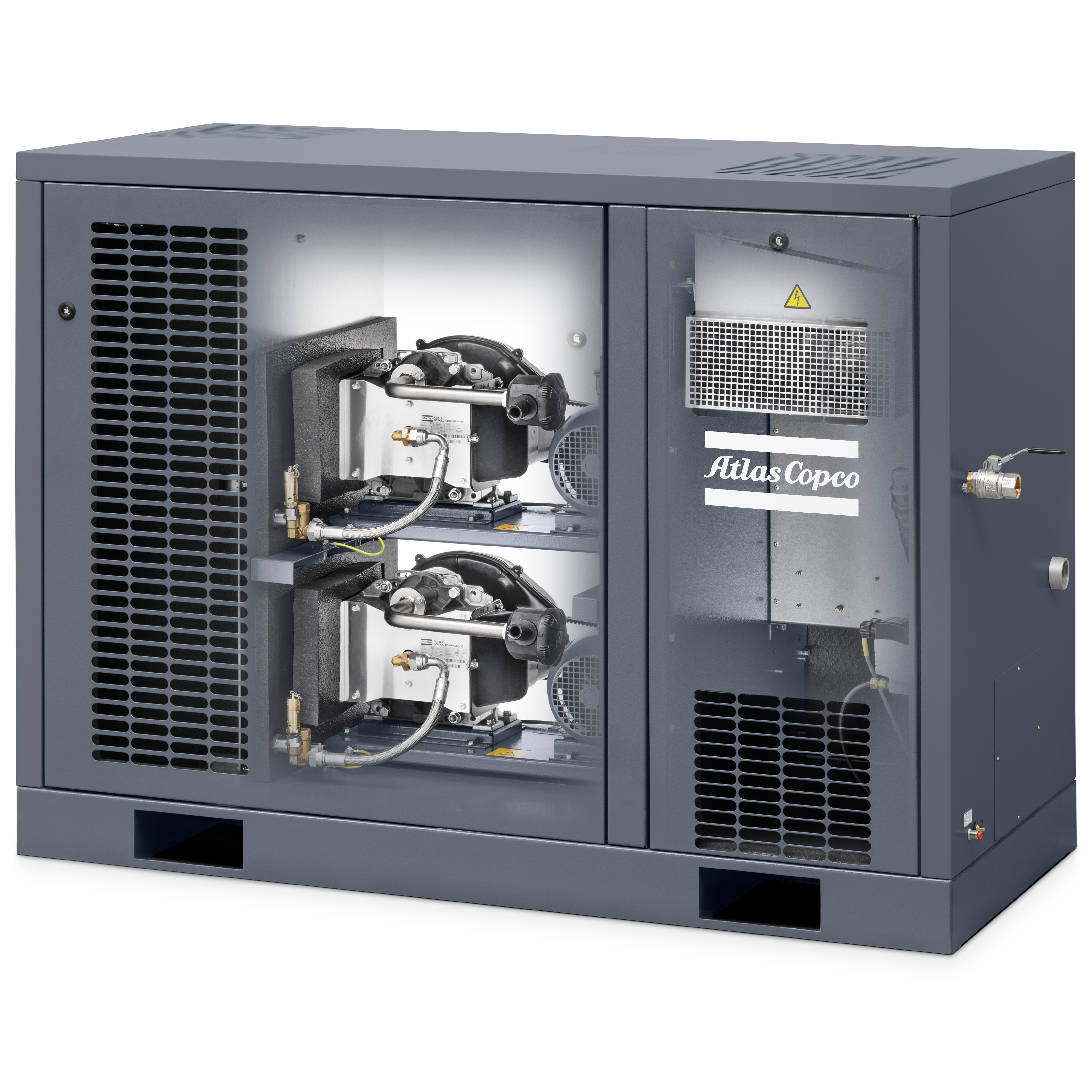 SF+8-22 Oil Free Multi Scroll Compressor By Atlas Copco