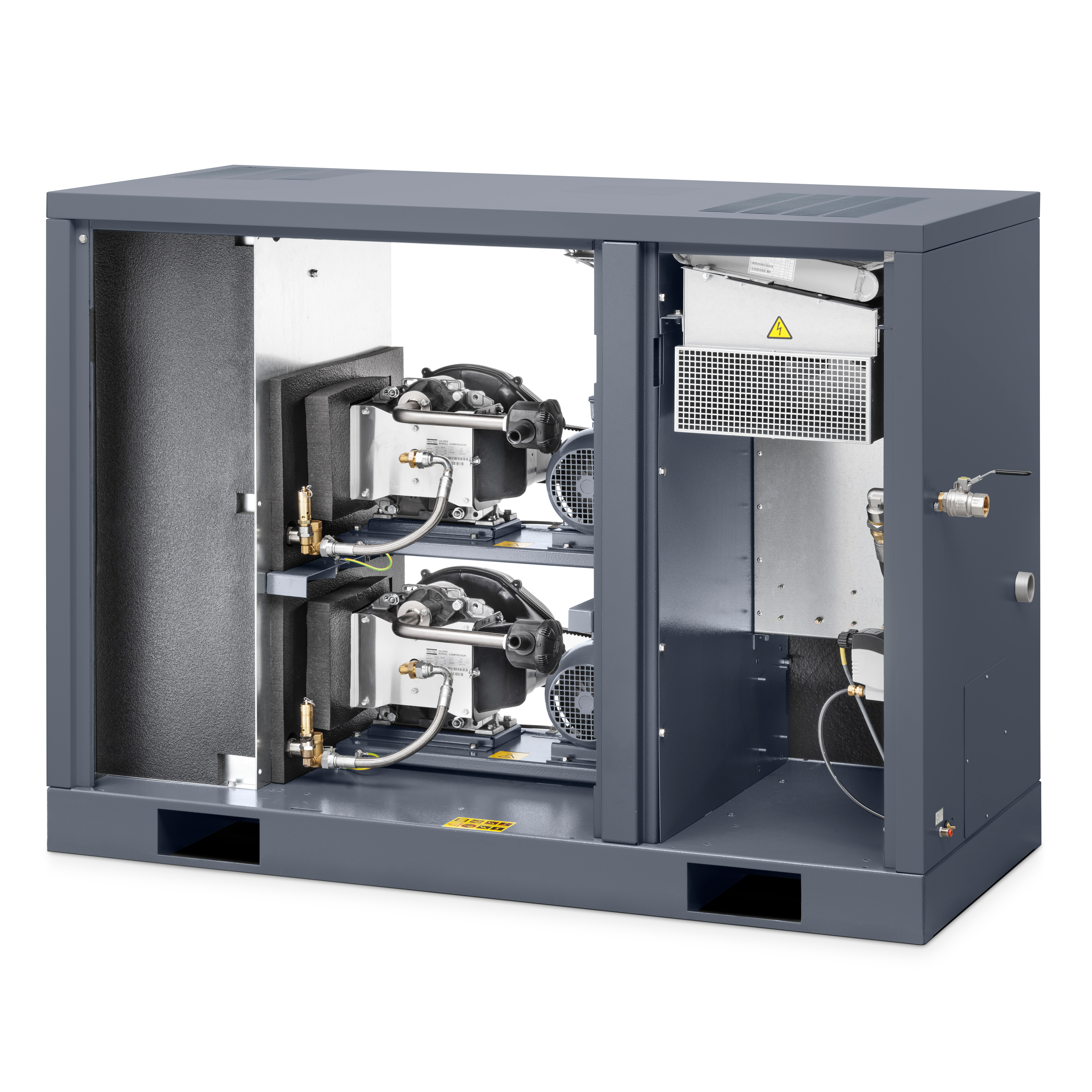 SF+8-22 Oil Free Multi Scroll Compressor By Atlas Copco