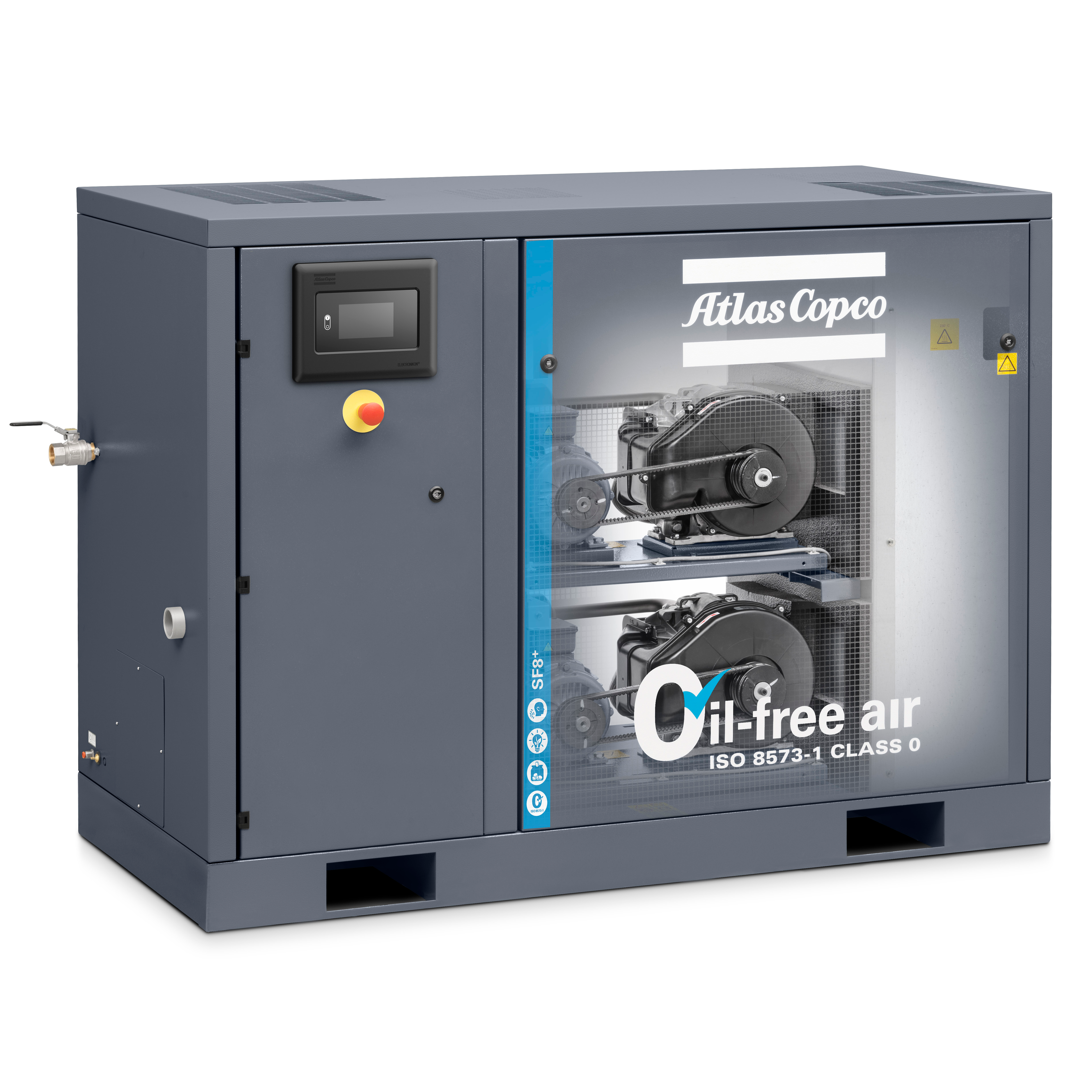 SF+8-22 Oil Free Multi Scroll Compressor By Atlas Copco