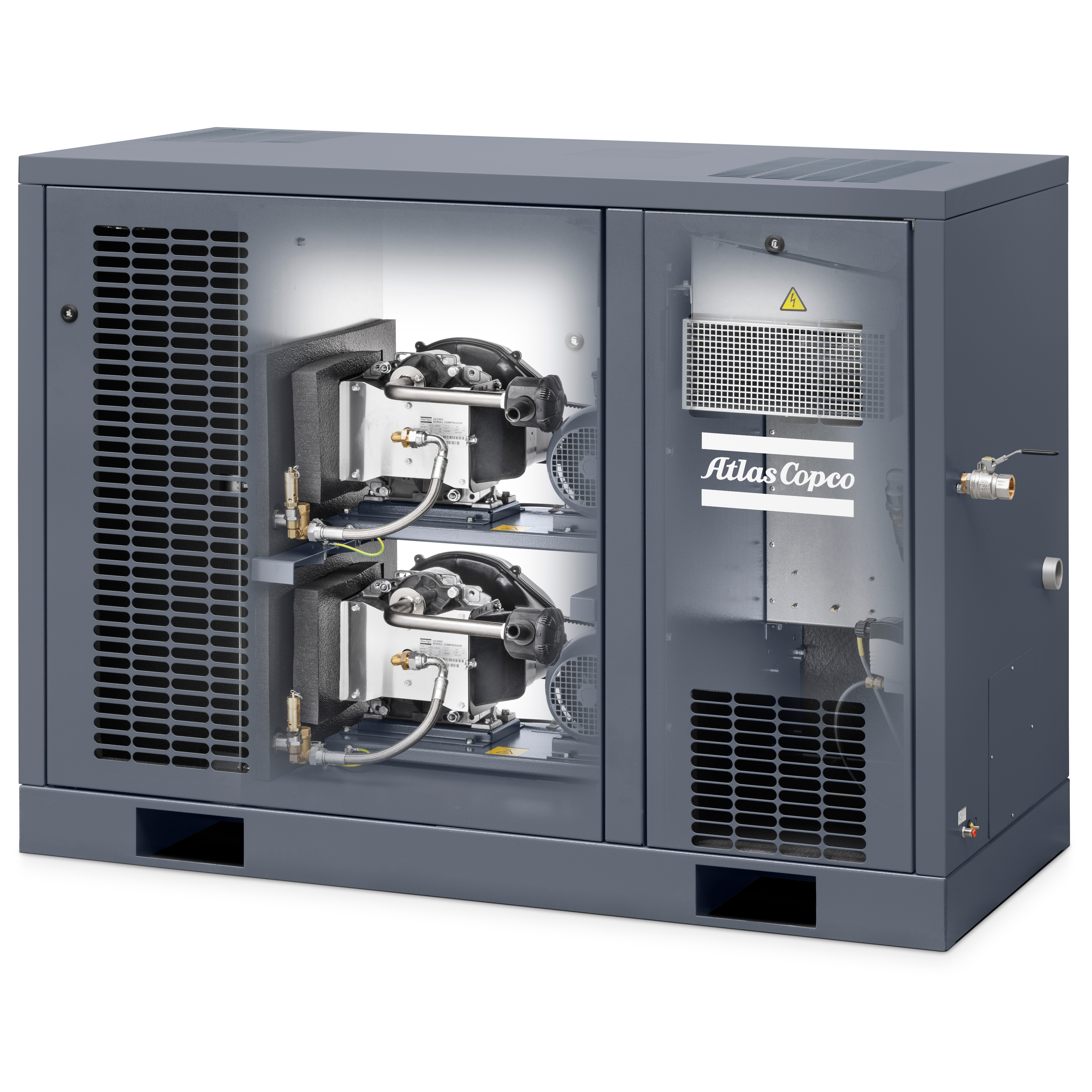 SF+8-22 Oil Free Multi Scroll Compressor By Atlas Copco