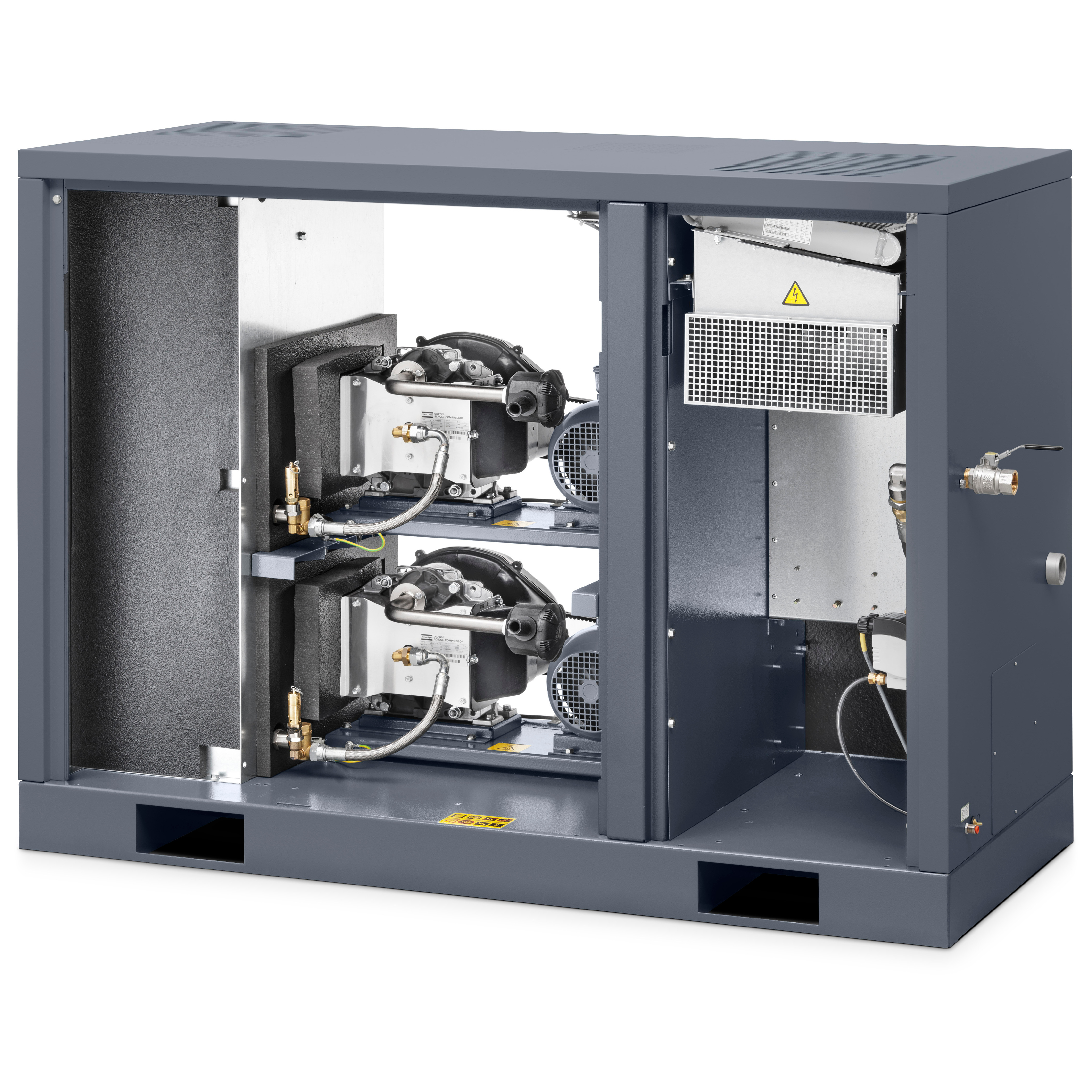 SF+8-22 Oil Free Multi Scroll Compressor By Atlas Copco