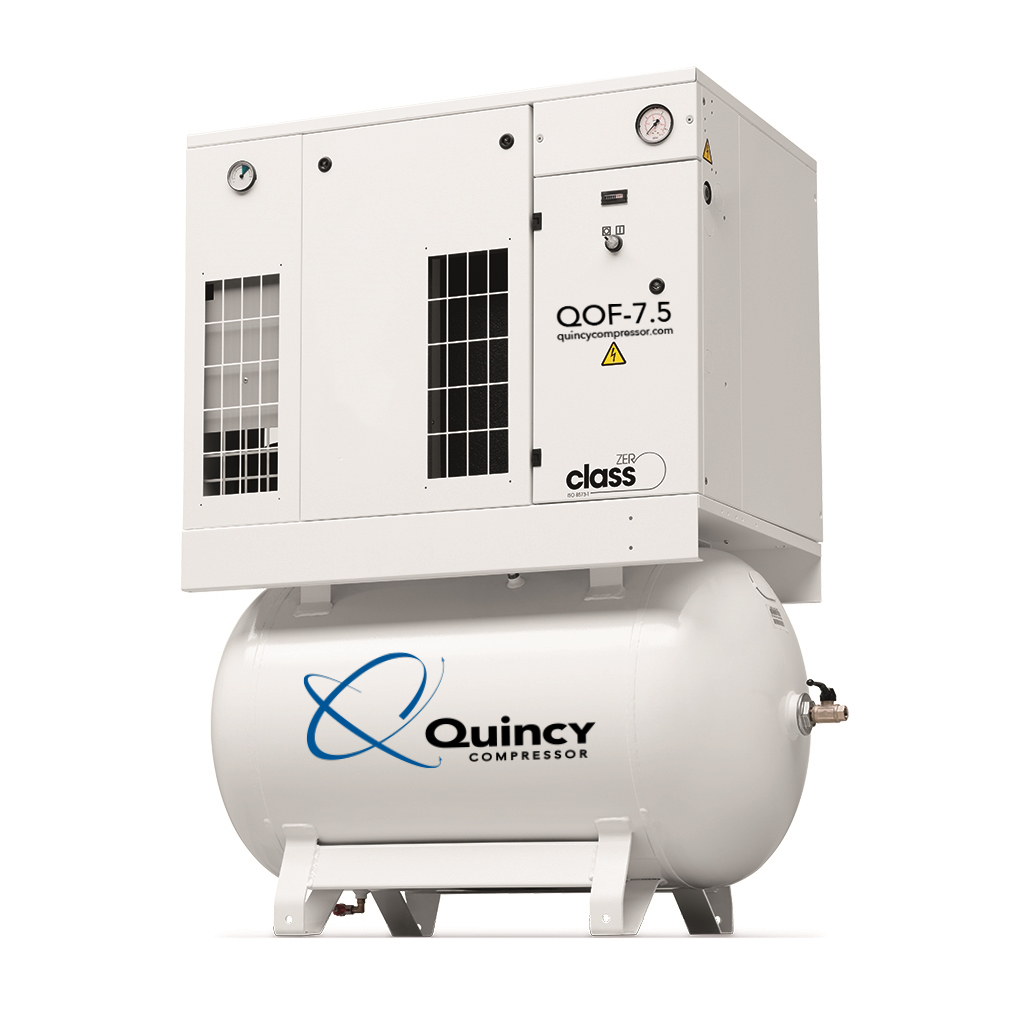 QOF Series Oil-Free Scroll Compressor By Quincy