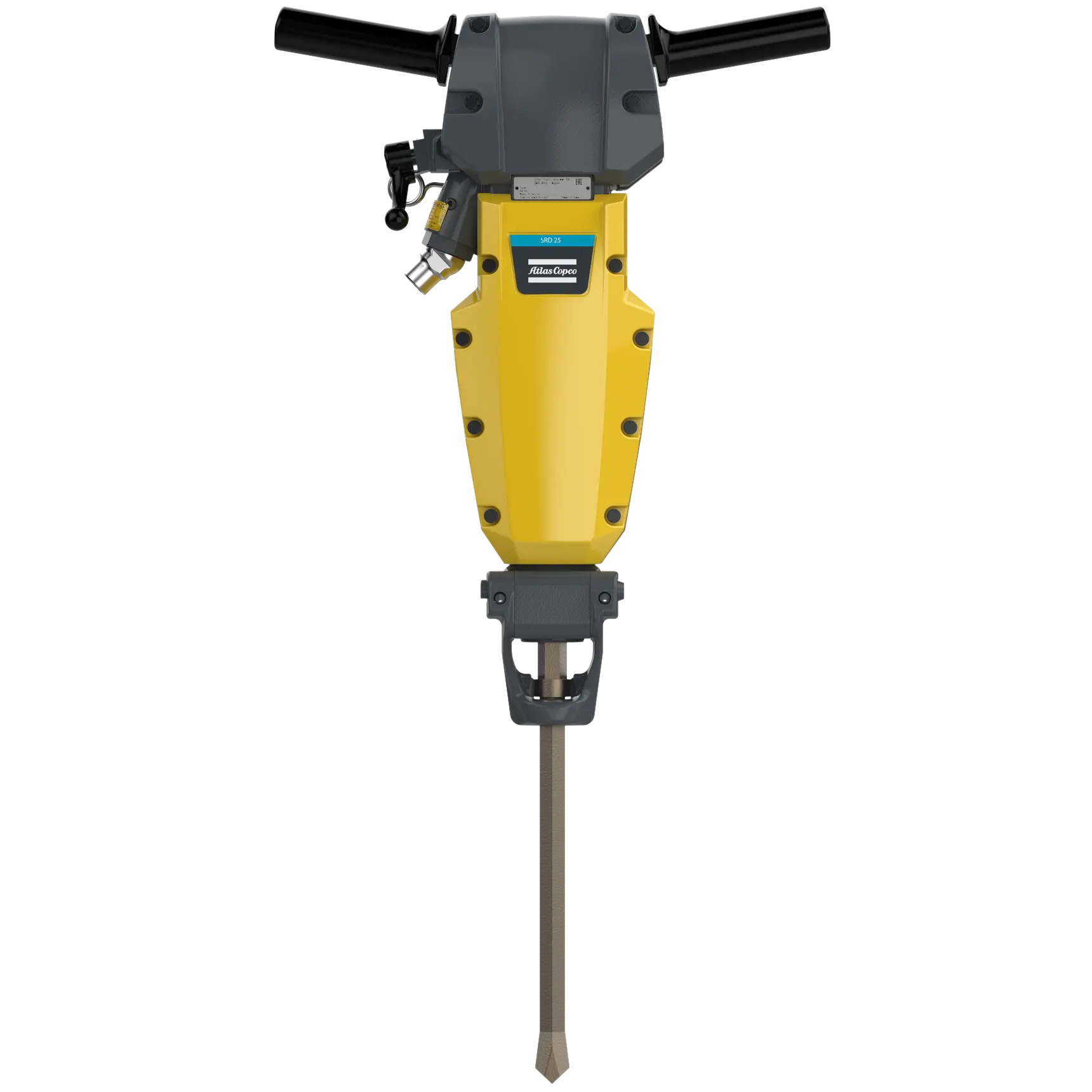 SRD 25 Pneumatic Hand Held Surface Rock Drill by Atlas Copco