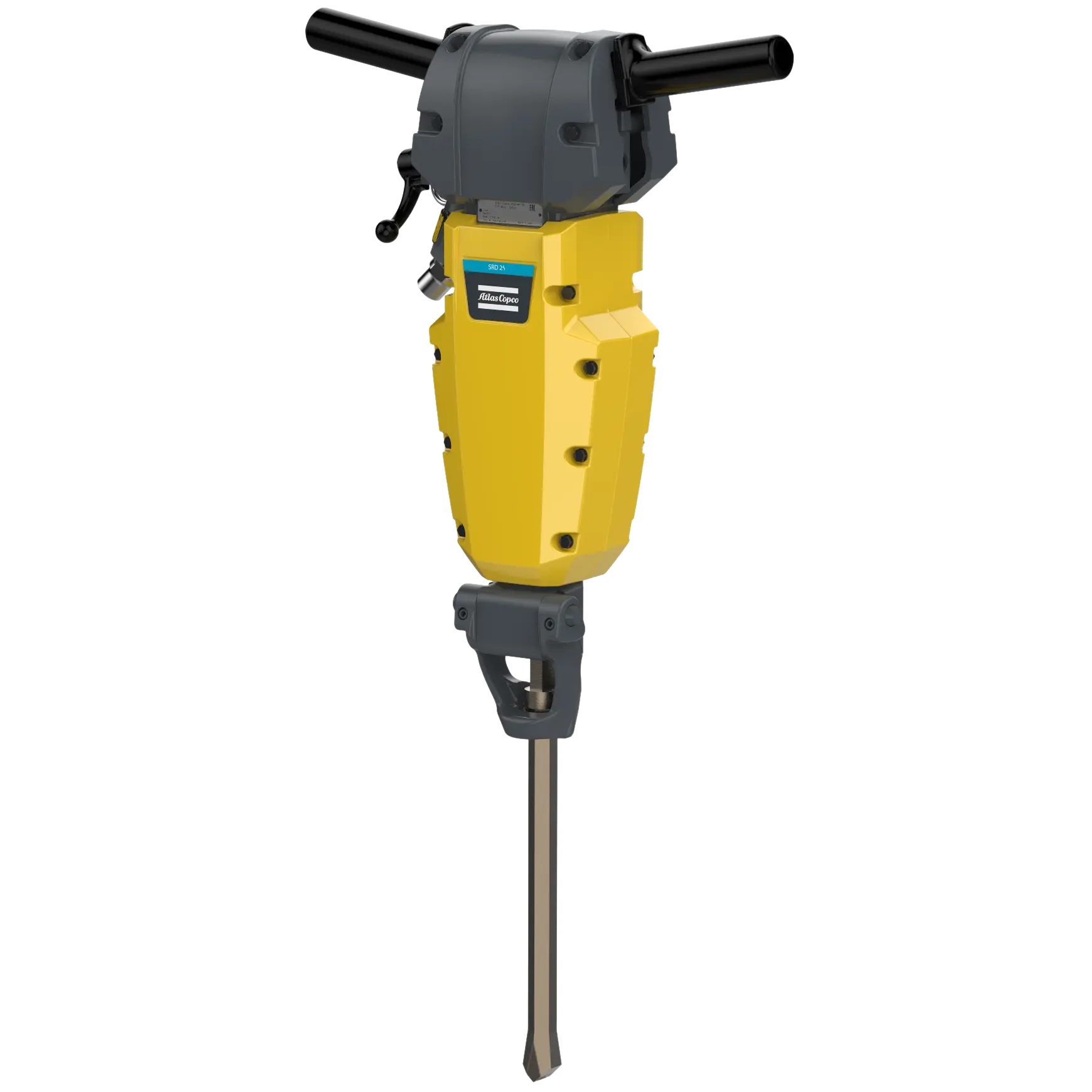 SRD 25 Pneumatic Hand Held Surface Rock Drill by Atlas Copco