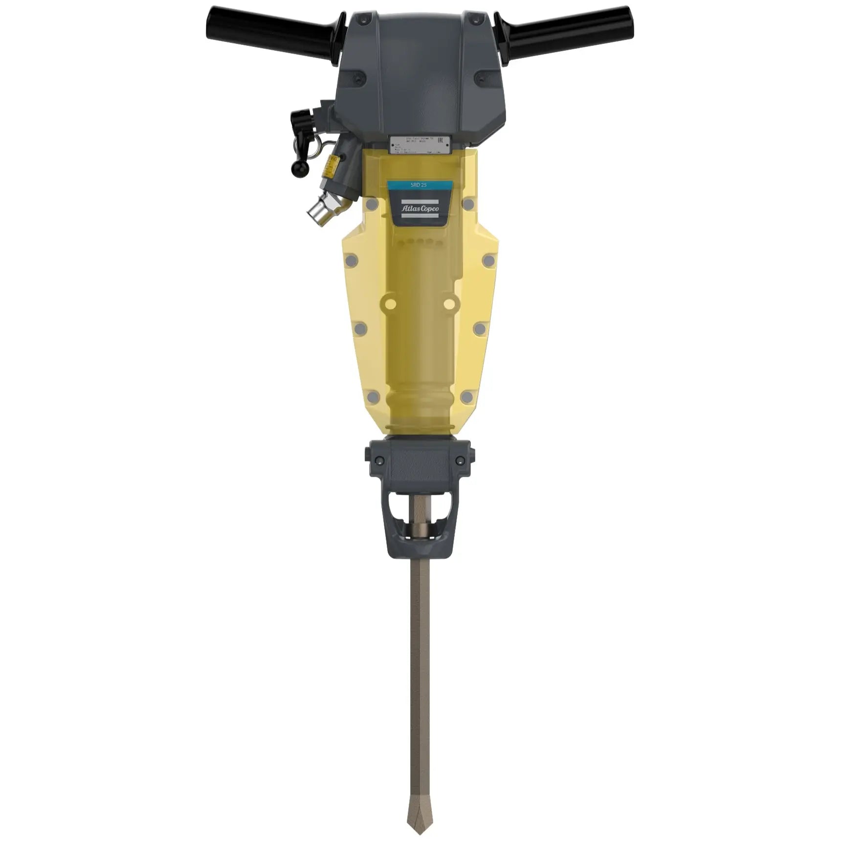 SRD 25 Pneumatic Hand Held Surface Rock Drill by Atlas Copco