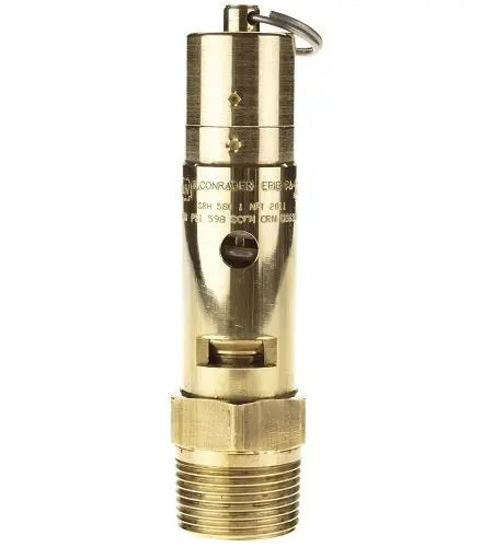 Conrader SRH580 hard seat brass safety relief valve