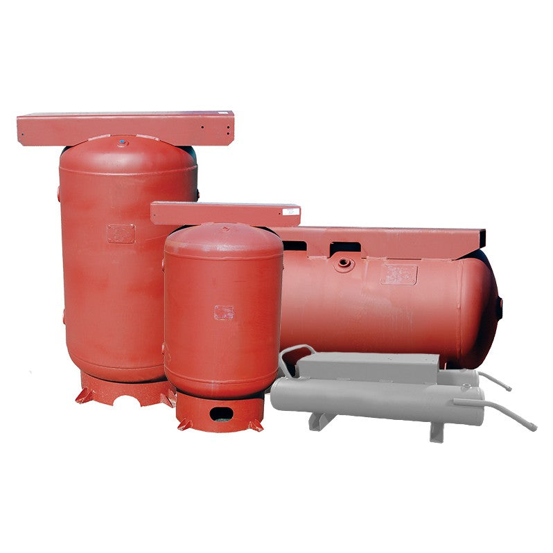 Samuel vertical air receiver tank