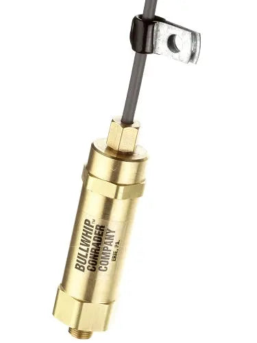 Conrader cable-style throttle control for gas air compressors