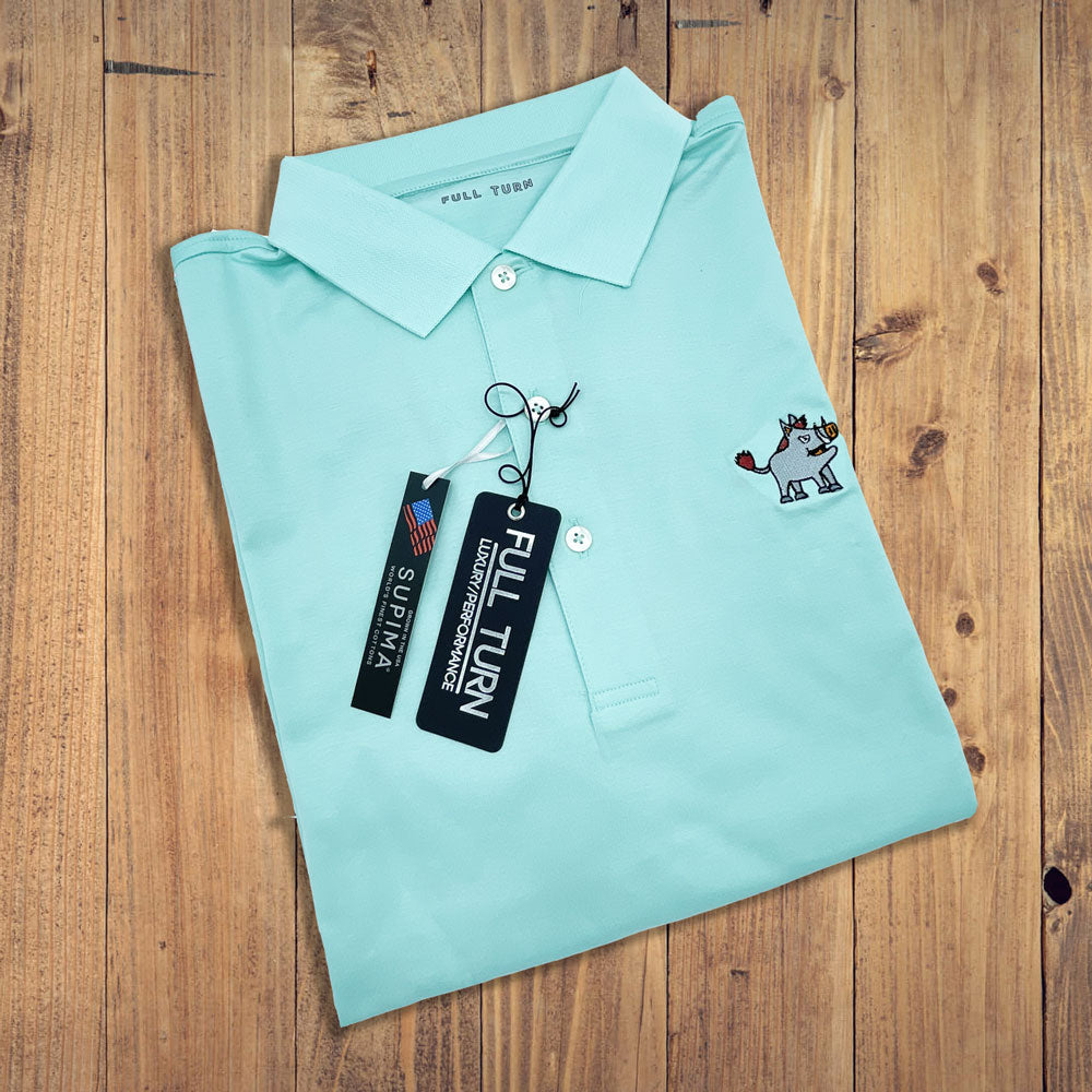 Teal Warthog Polo