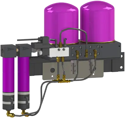 Tsunami Pure-3 dryer with pneumatic Moisture Minder drain