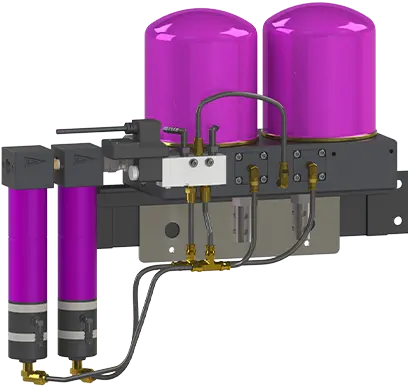 Tsunami Pure-5 dryer with pneumatic Moisture Minder drain