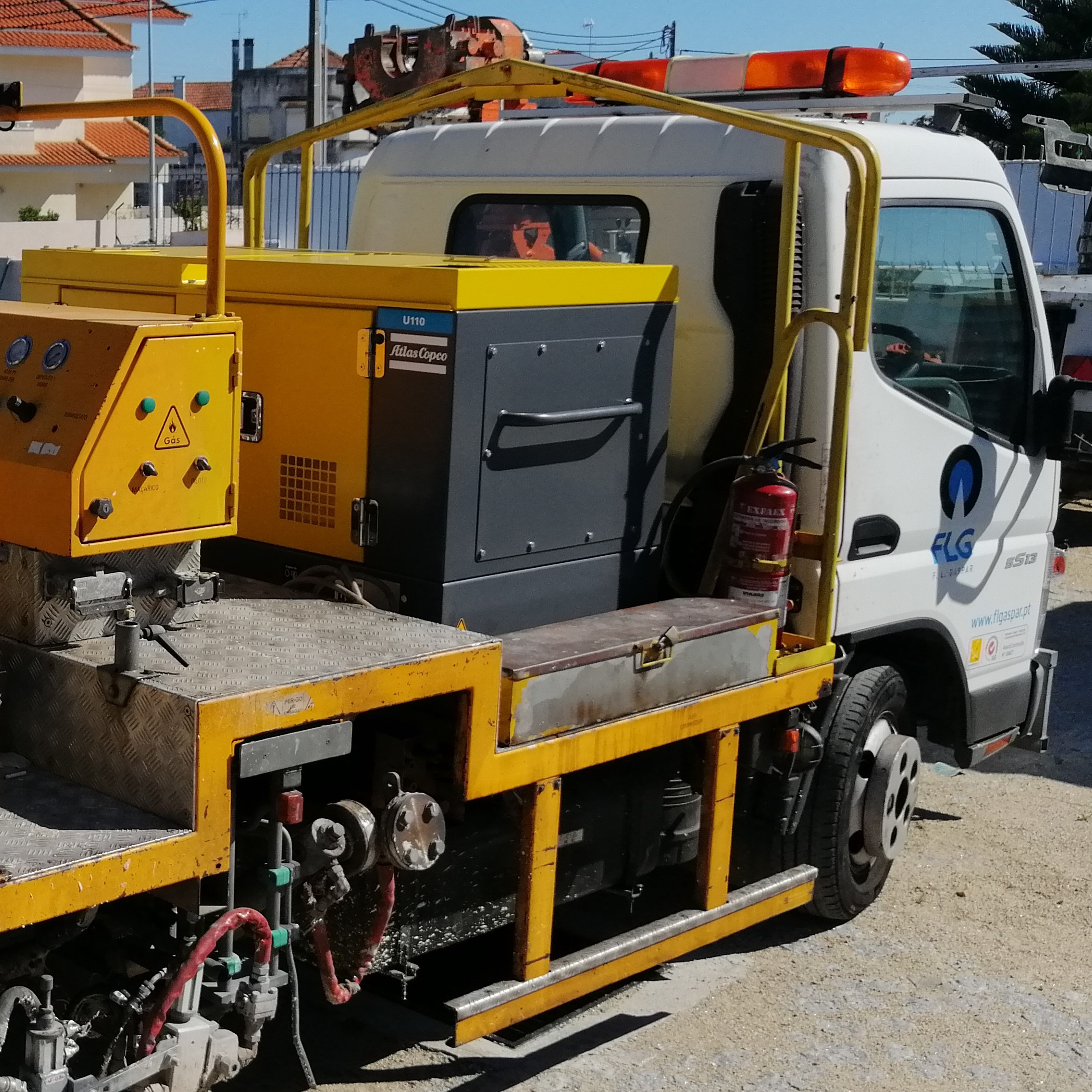 Atlas Copco U110 Utility Mount Portable Air Compressor