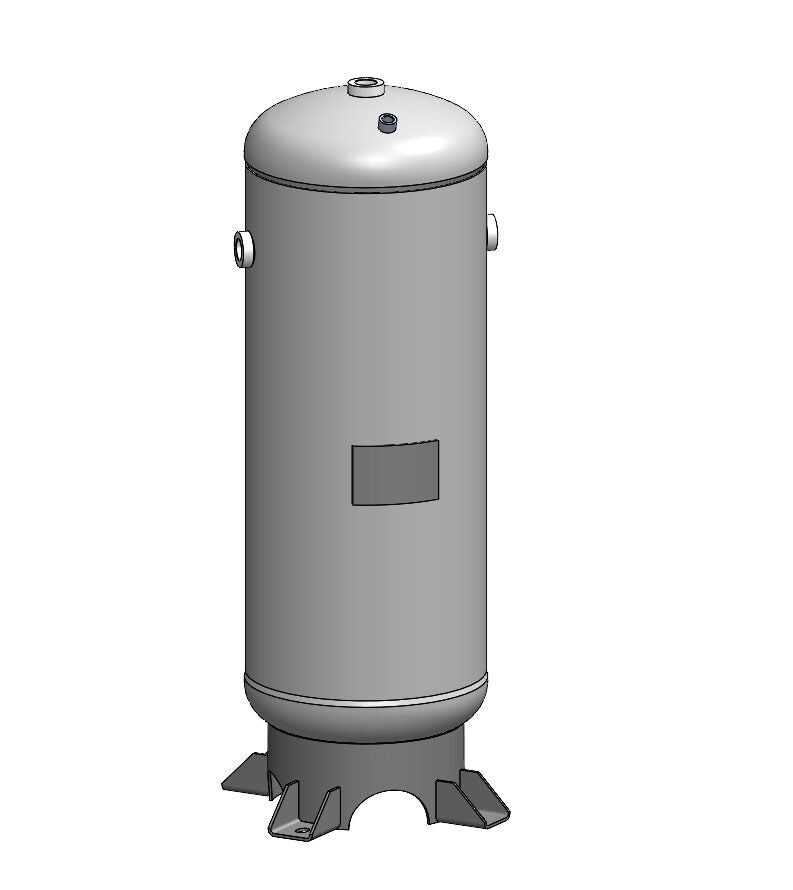 15 Gallon 200 PSI Vertical Air Tank with Base ring by Morganton | VES0009897