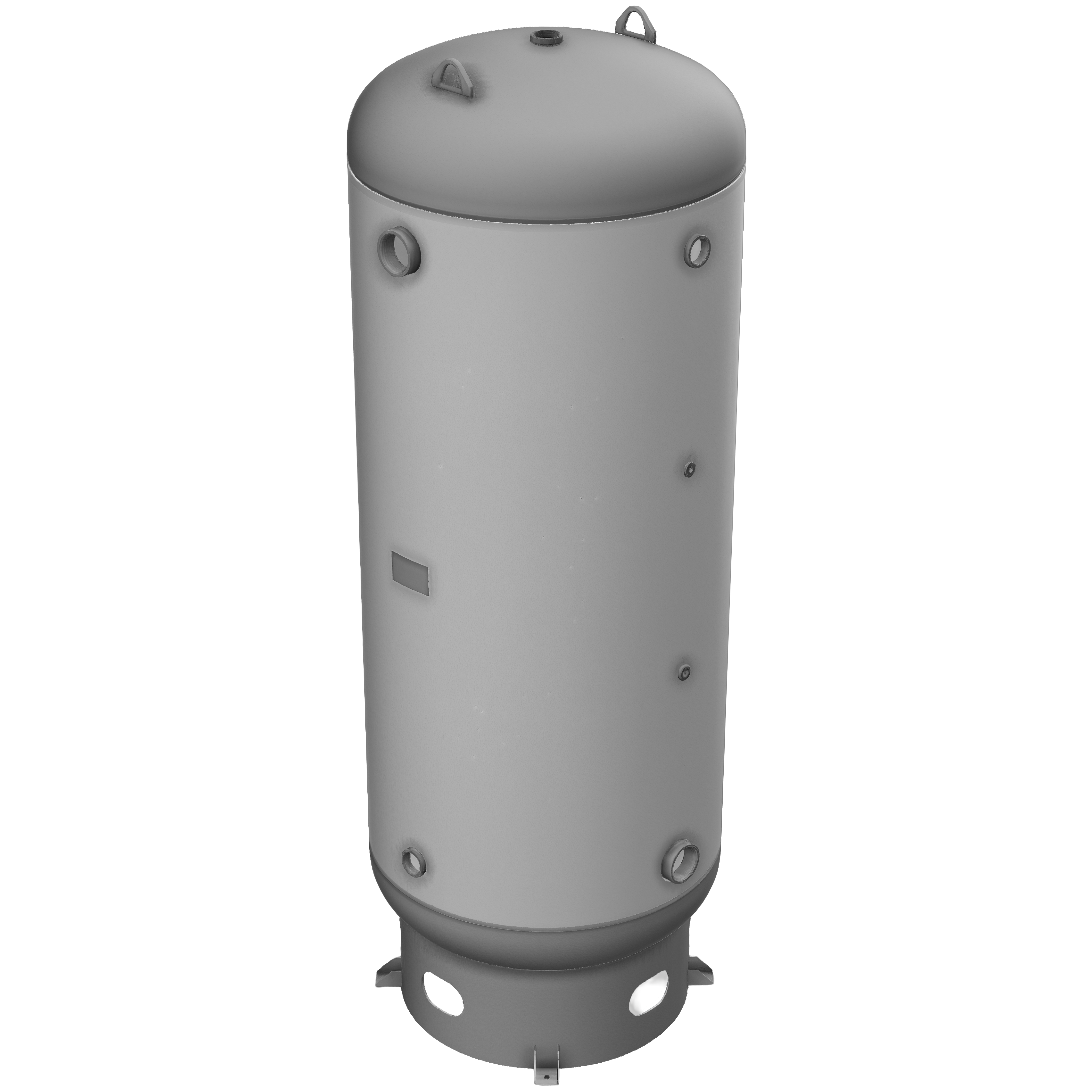 400 Gallon 165 PSI Vertical Air Tank with Base ring by Morganton | VES0010327