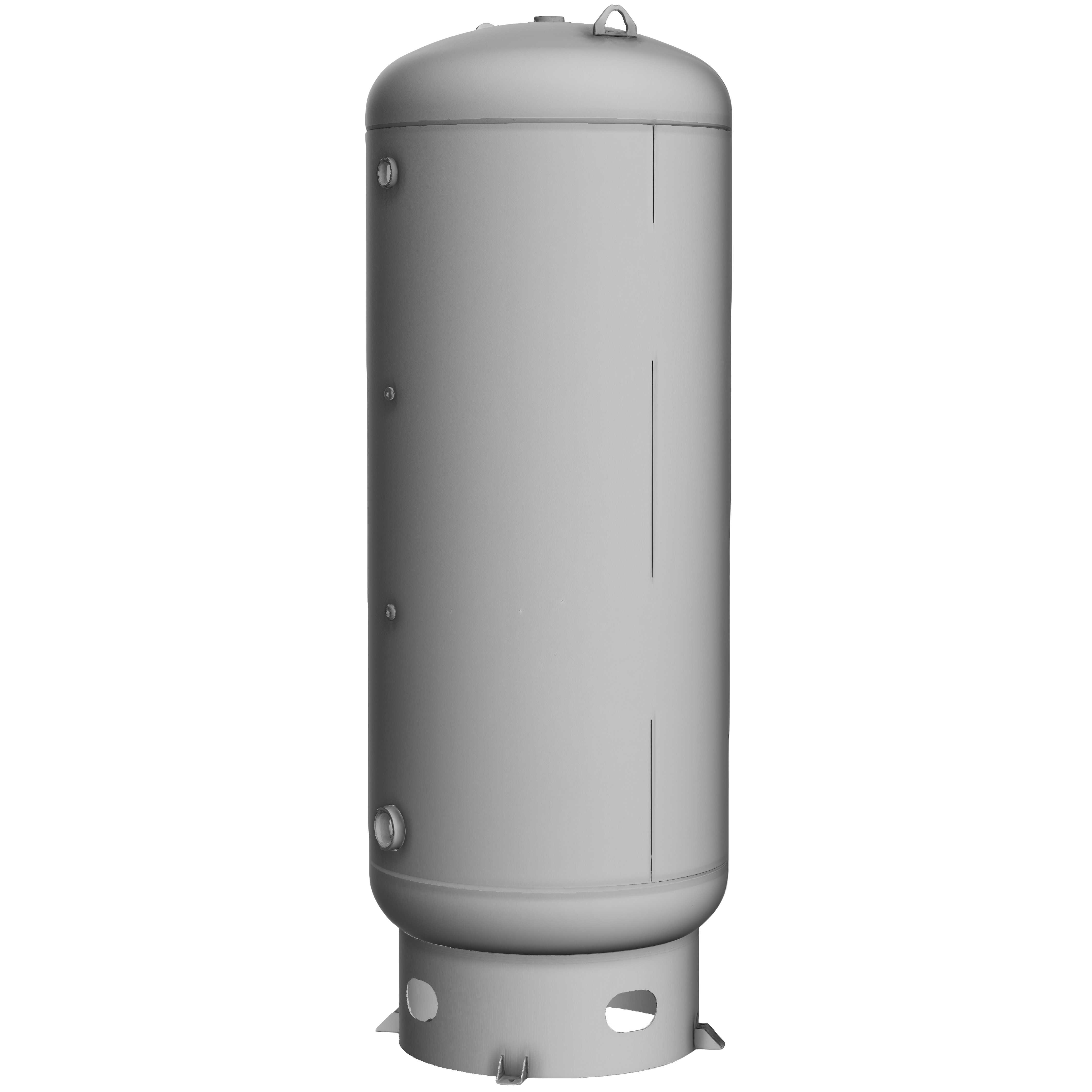 400 Gallon 165 PSI Vertical Air Tank with Base ring by Morganton | VES0010327