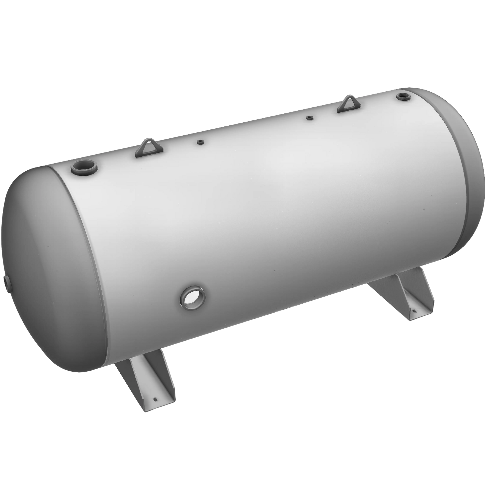 400 Gallon 165PSI Horizontal Air Tank By Morganton with Saddle legs | VES0010575 Morganton