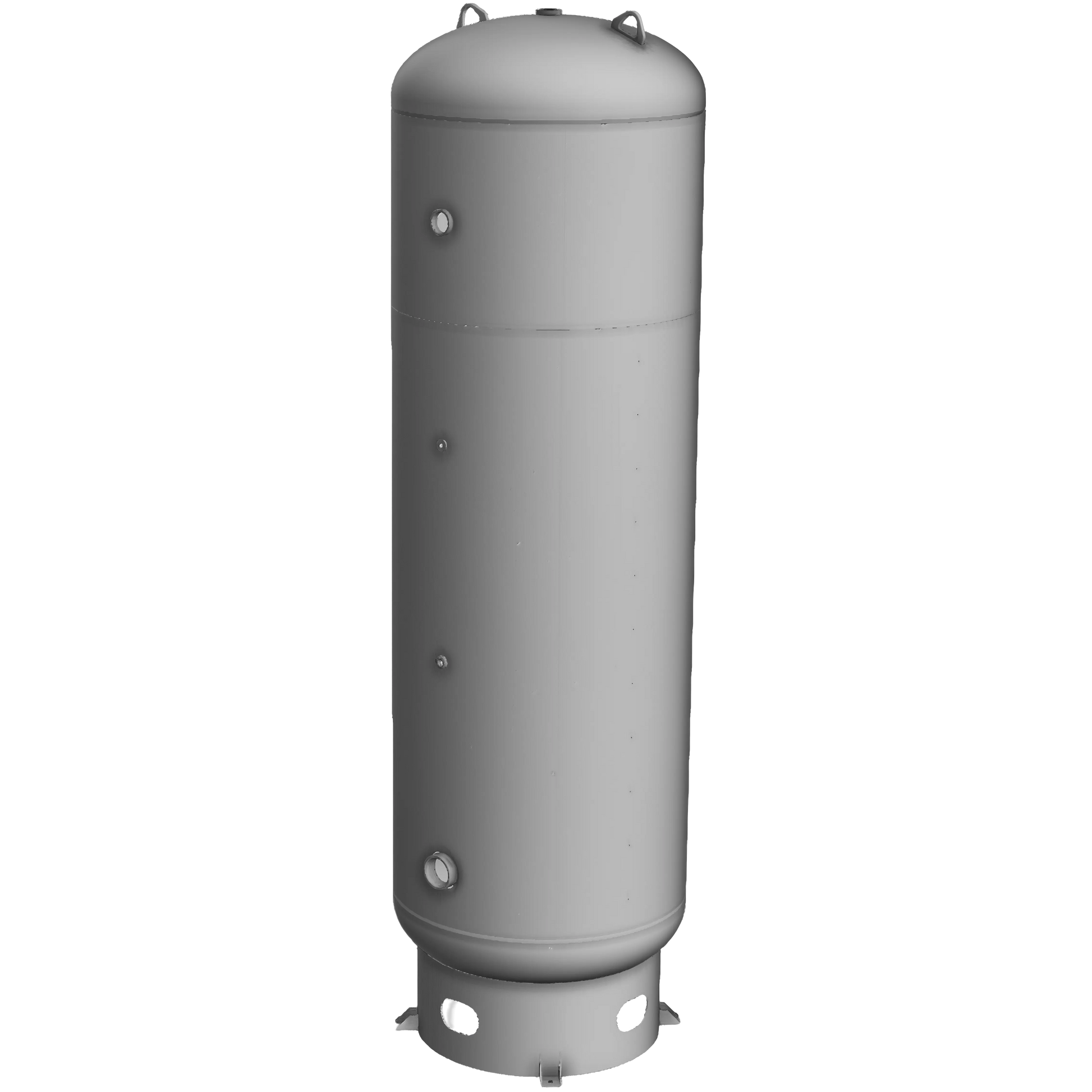 500 Gallon 165 PSI Vertical Air Tank with Base ring by Morganton | VES0010667 Morganton