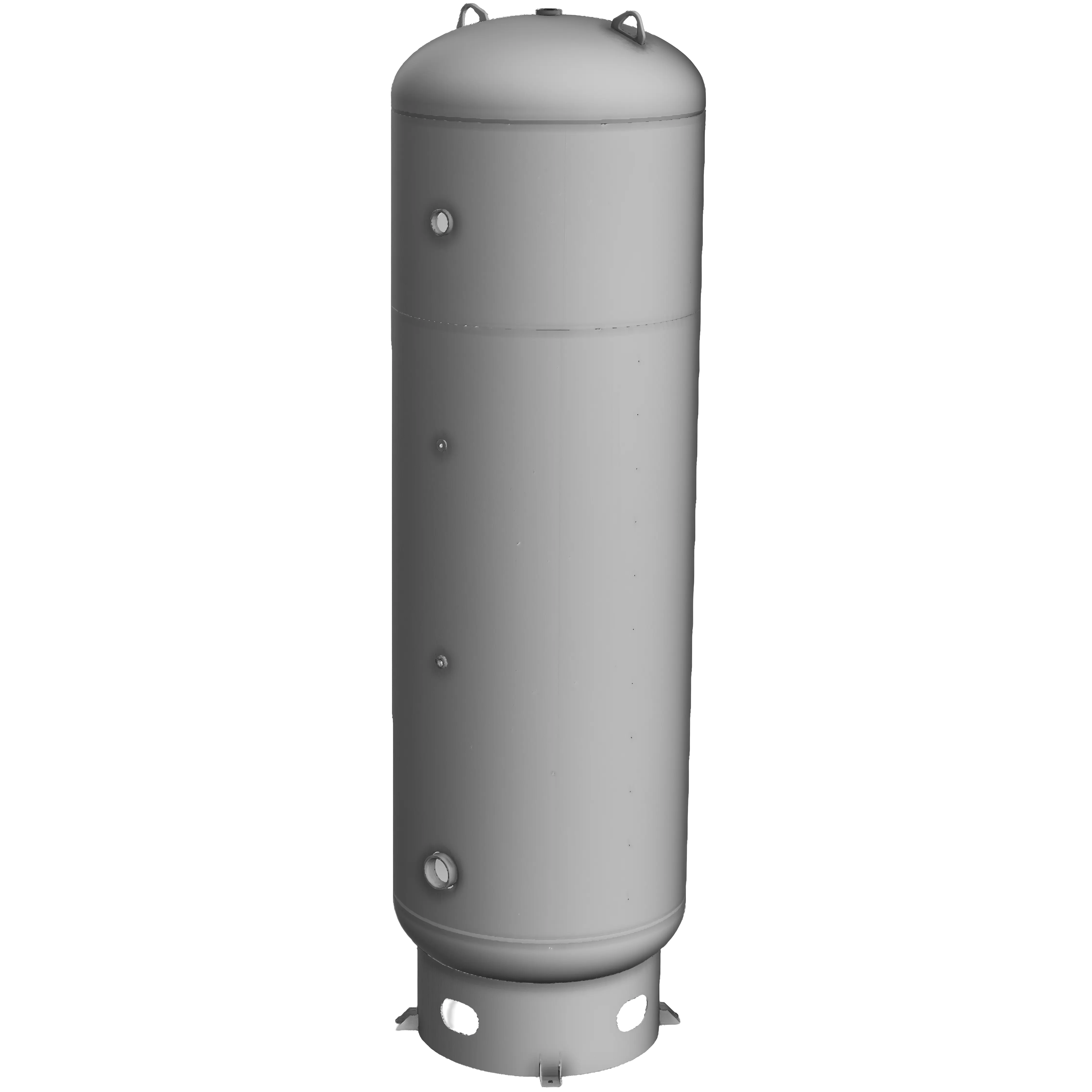 500 Gallon 165 PSI Vertical Air Tank with Base ring by Morganton | VES0010667 Morganton