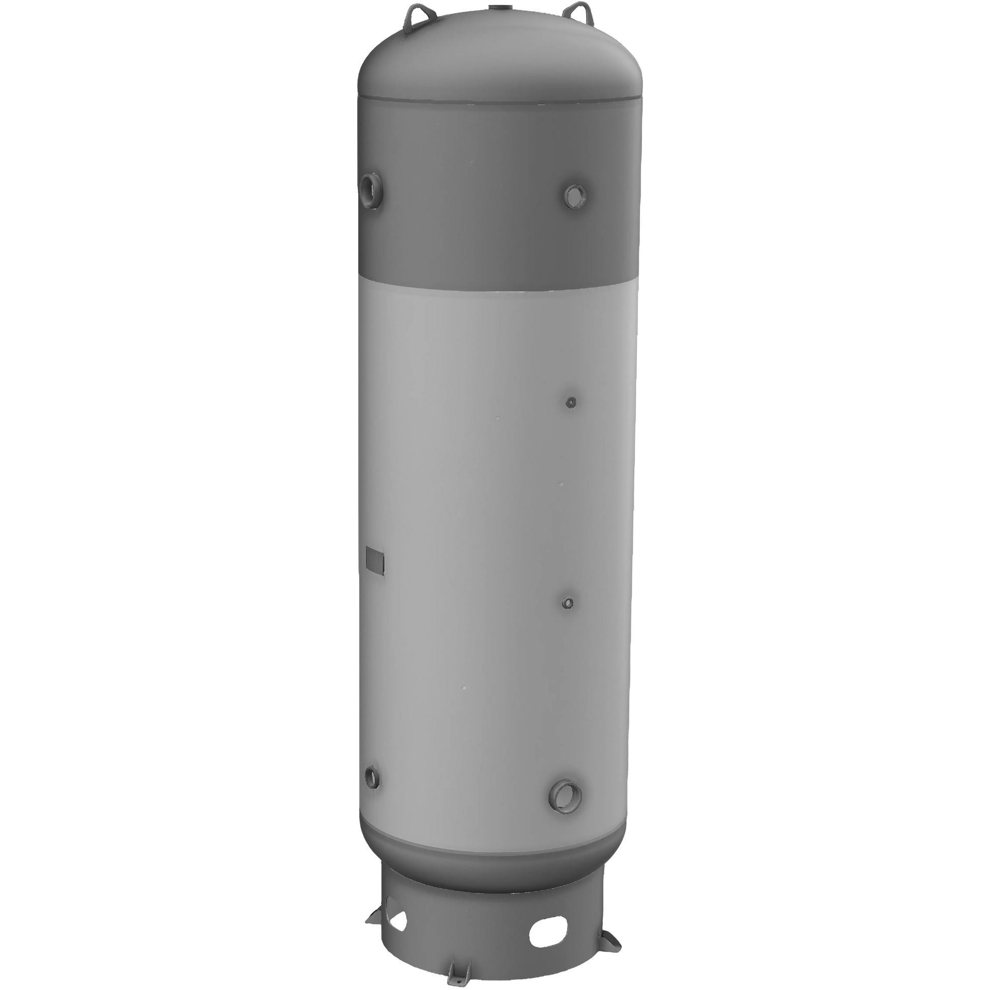 500 Gallon 165 PSI Vertical Air Tank with Base ring by Morganton | VES0010667 Morganton