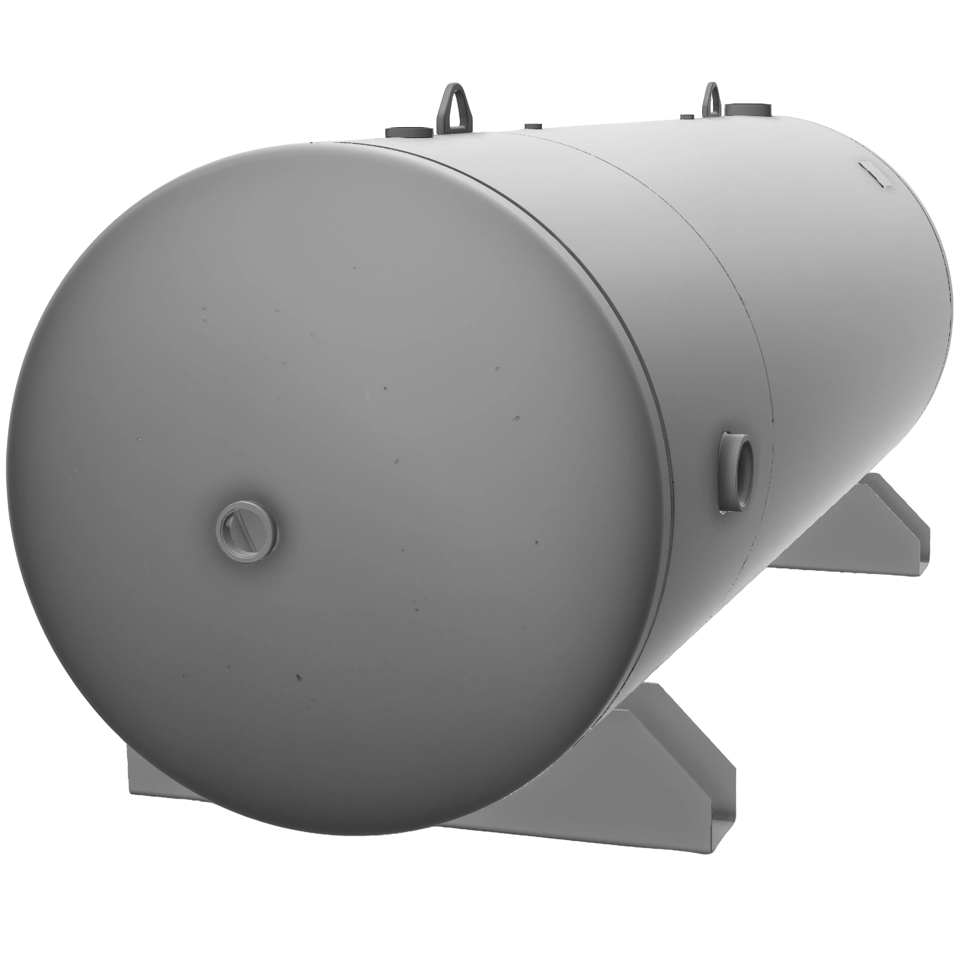 500 Gallon 165 PSI Horizontal Air Tank with Saddle by Morganton | VES0010720 Morganton