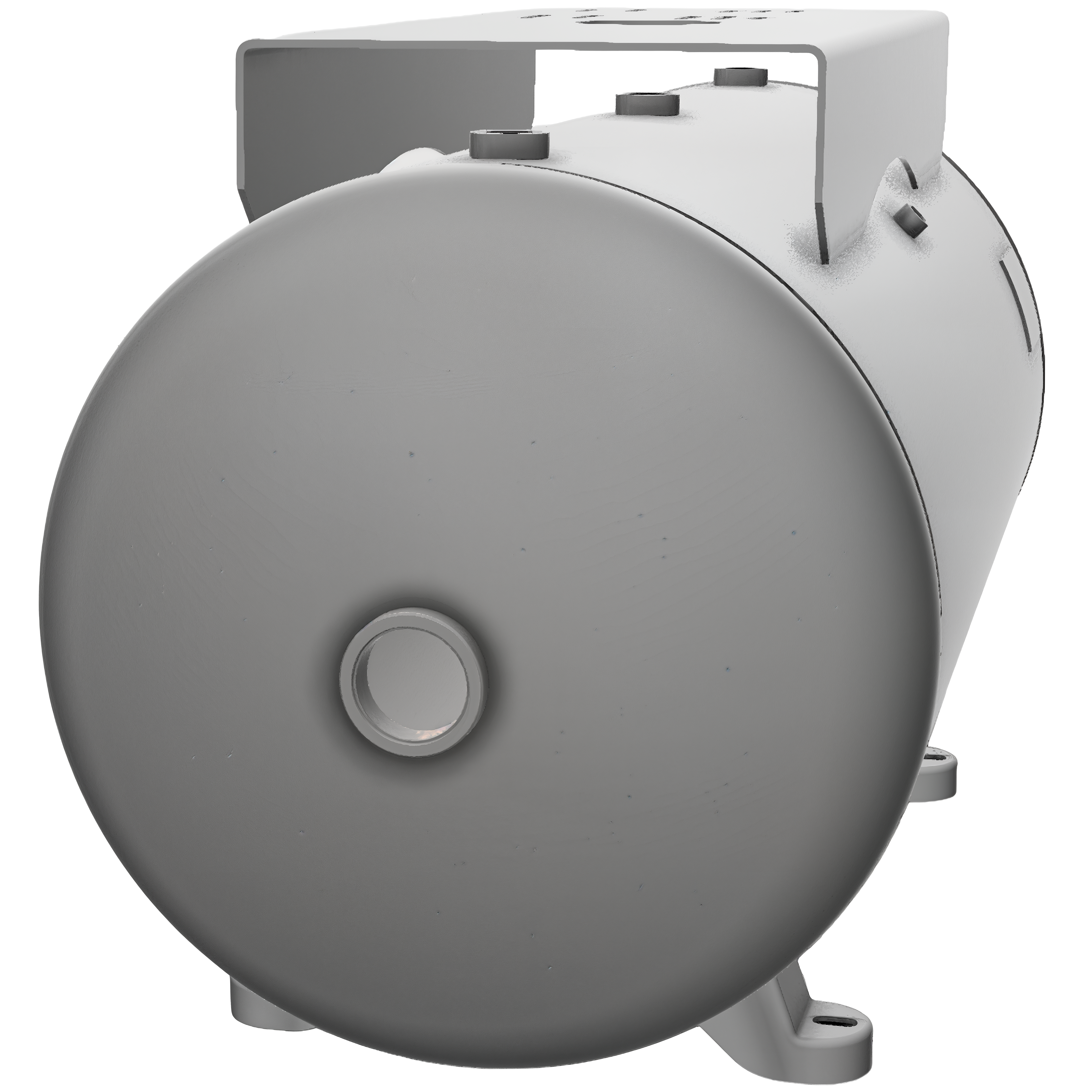 60 Gallon 300PSI Horizontal Air Tank with Top Plate By Morganton | VES0010792
